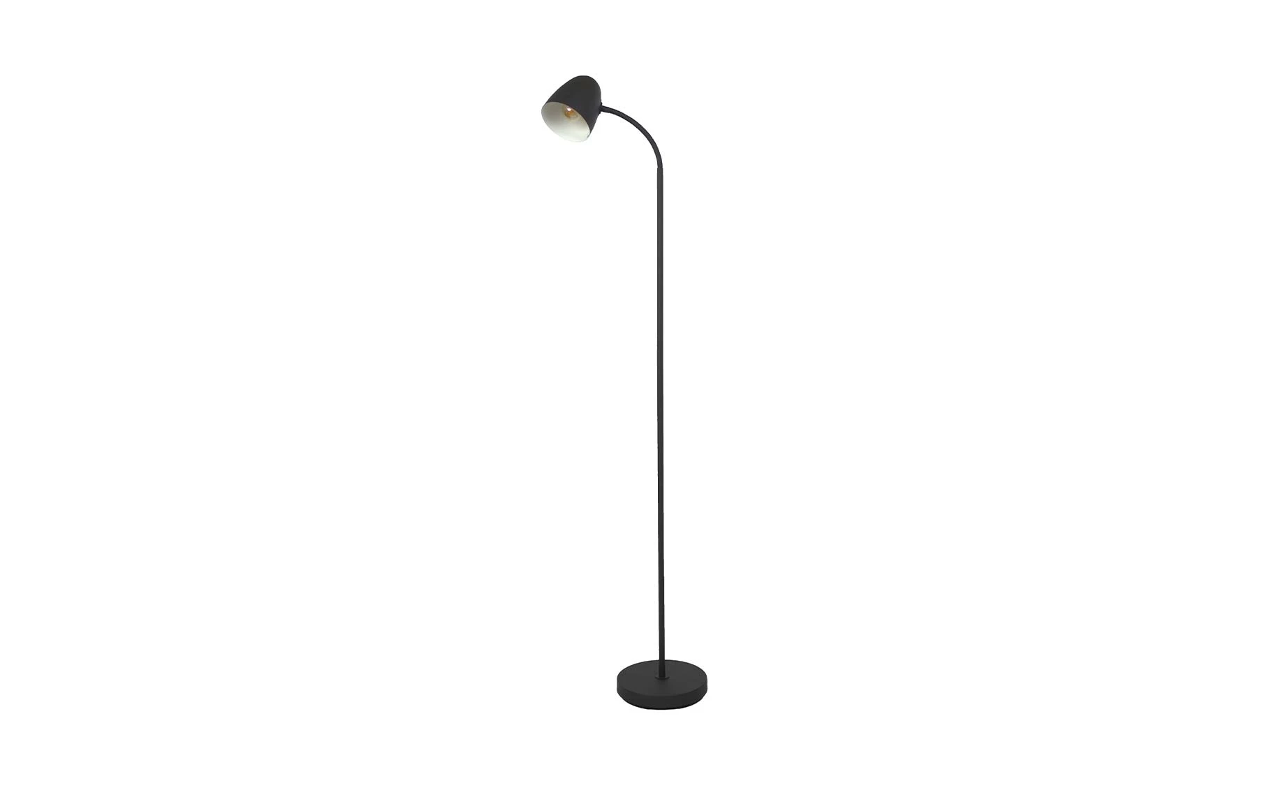 Podna lampa Jason crna
