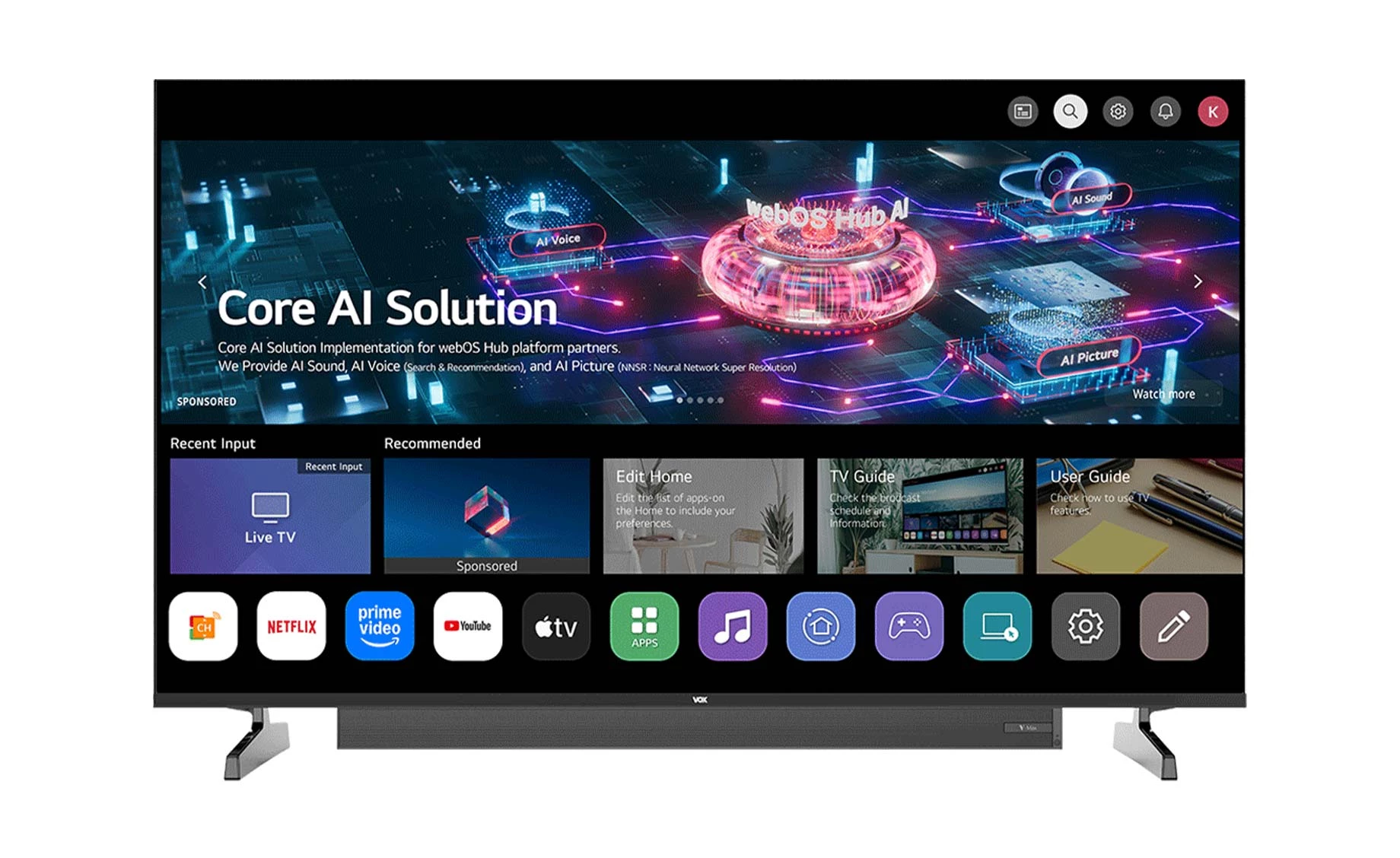 Vox 50WSB684U televizor