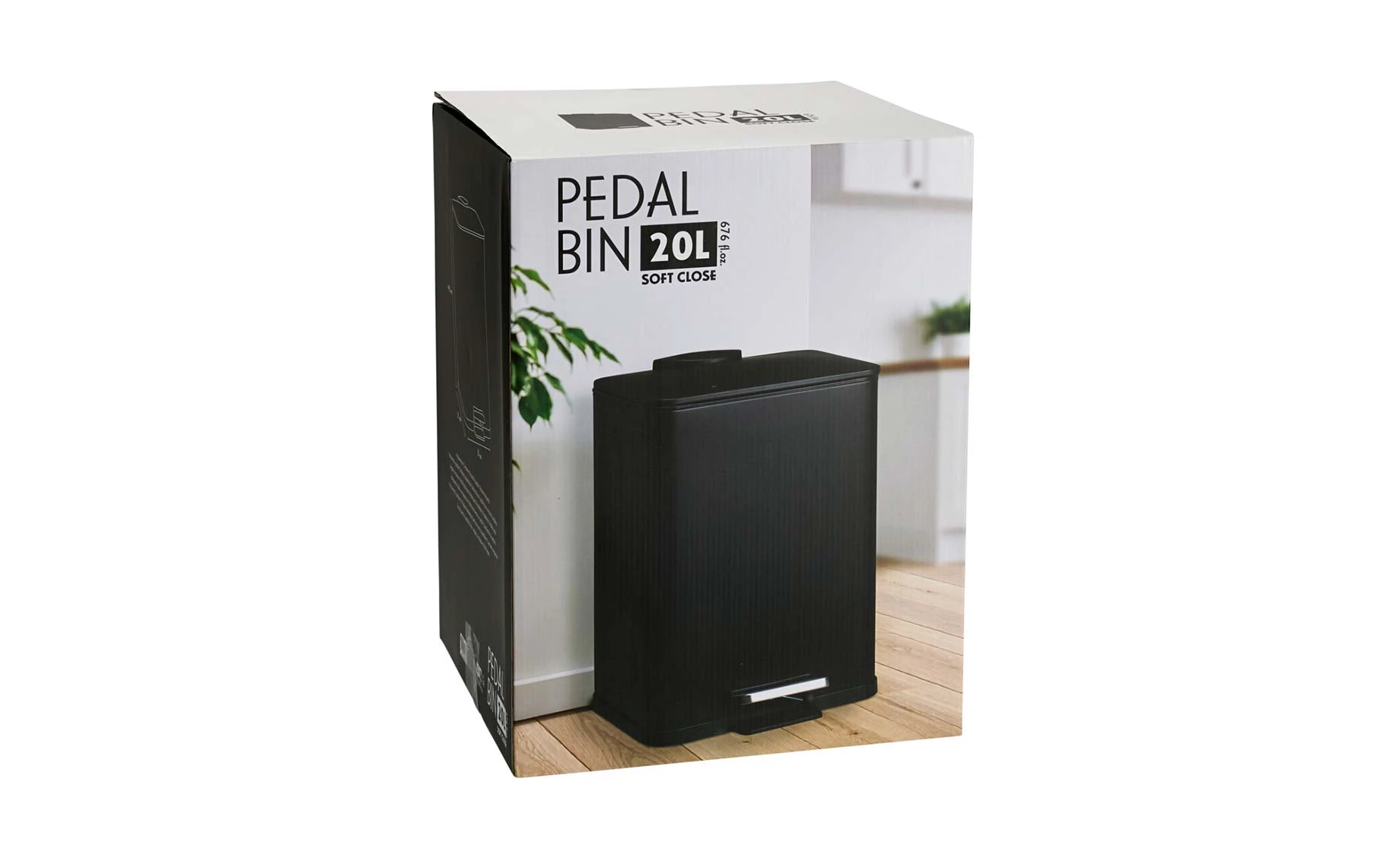 Kanta za otpatke Cameron 20l soft close crna