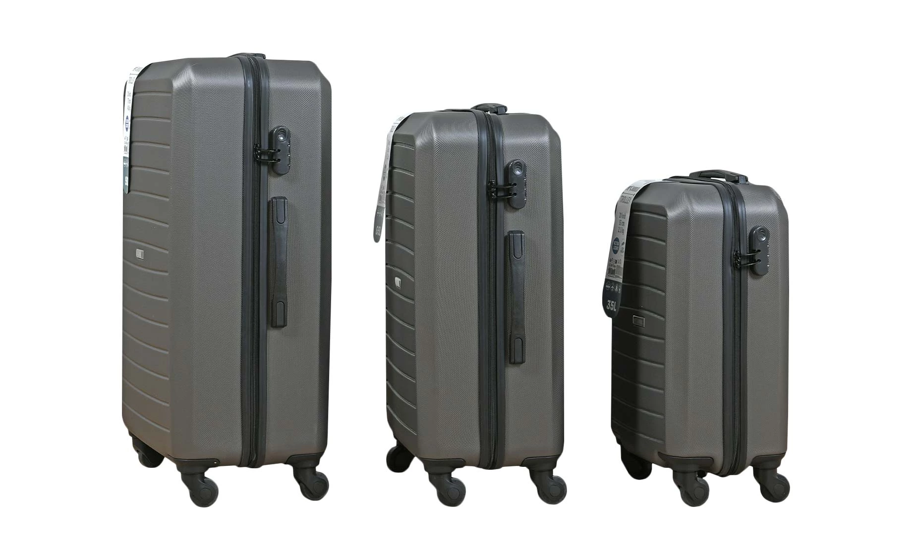 Kofer ProWorld 51x28x76cm tamno sivi