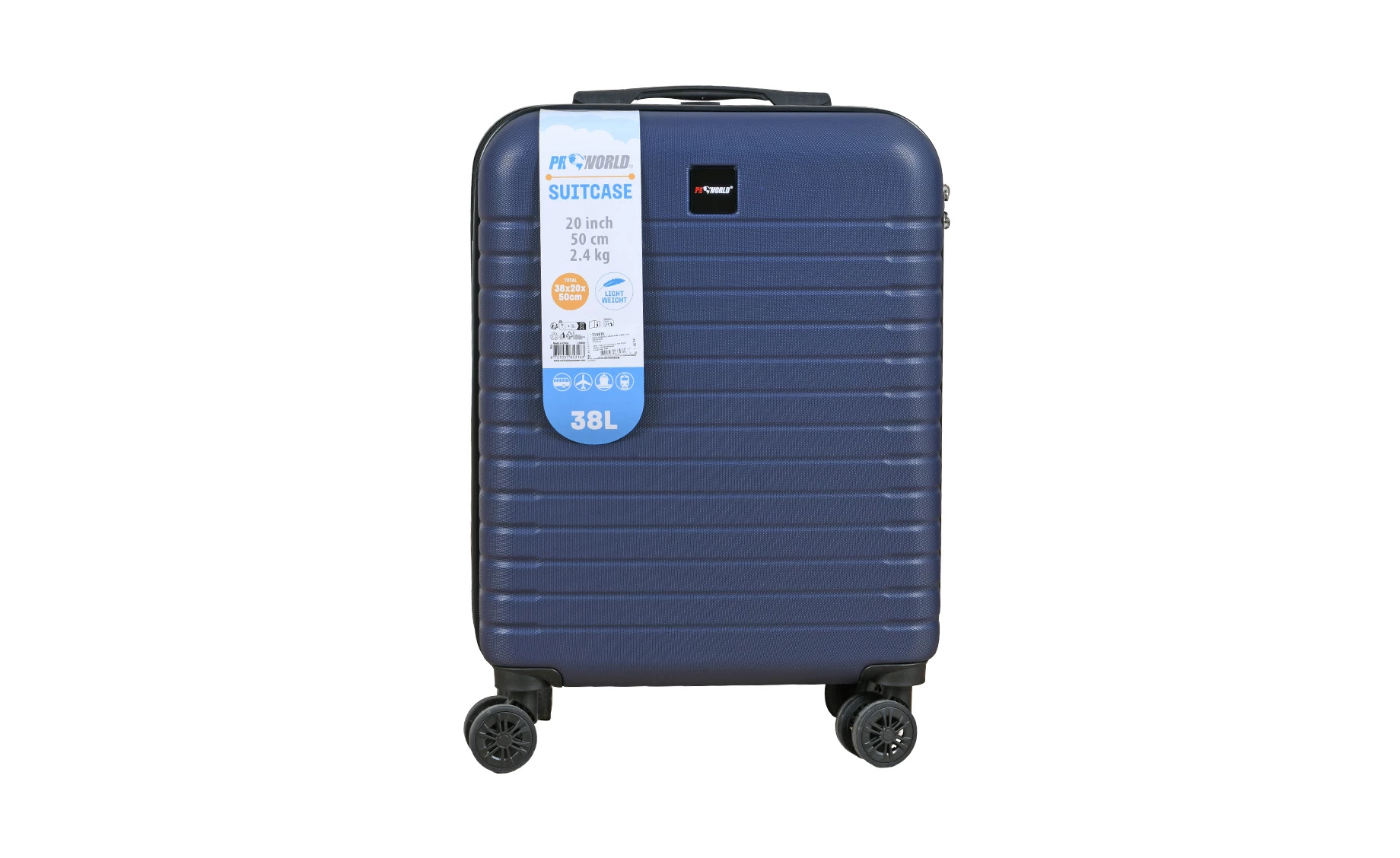 Kofer ProWorld 38x20x50cm tamno plavi