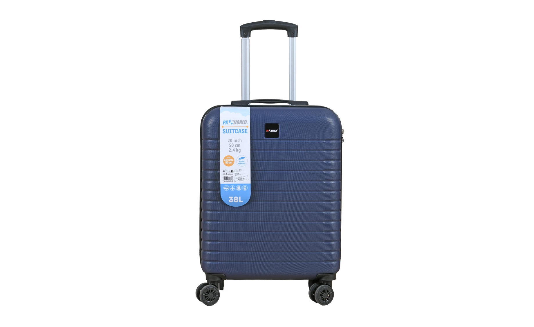 Kofer ProWorld 38x20x50cm tamno plavi