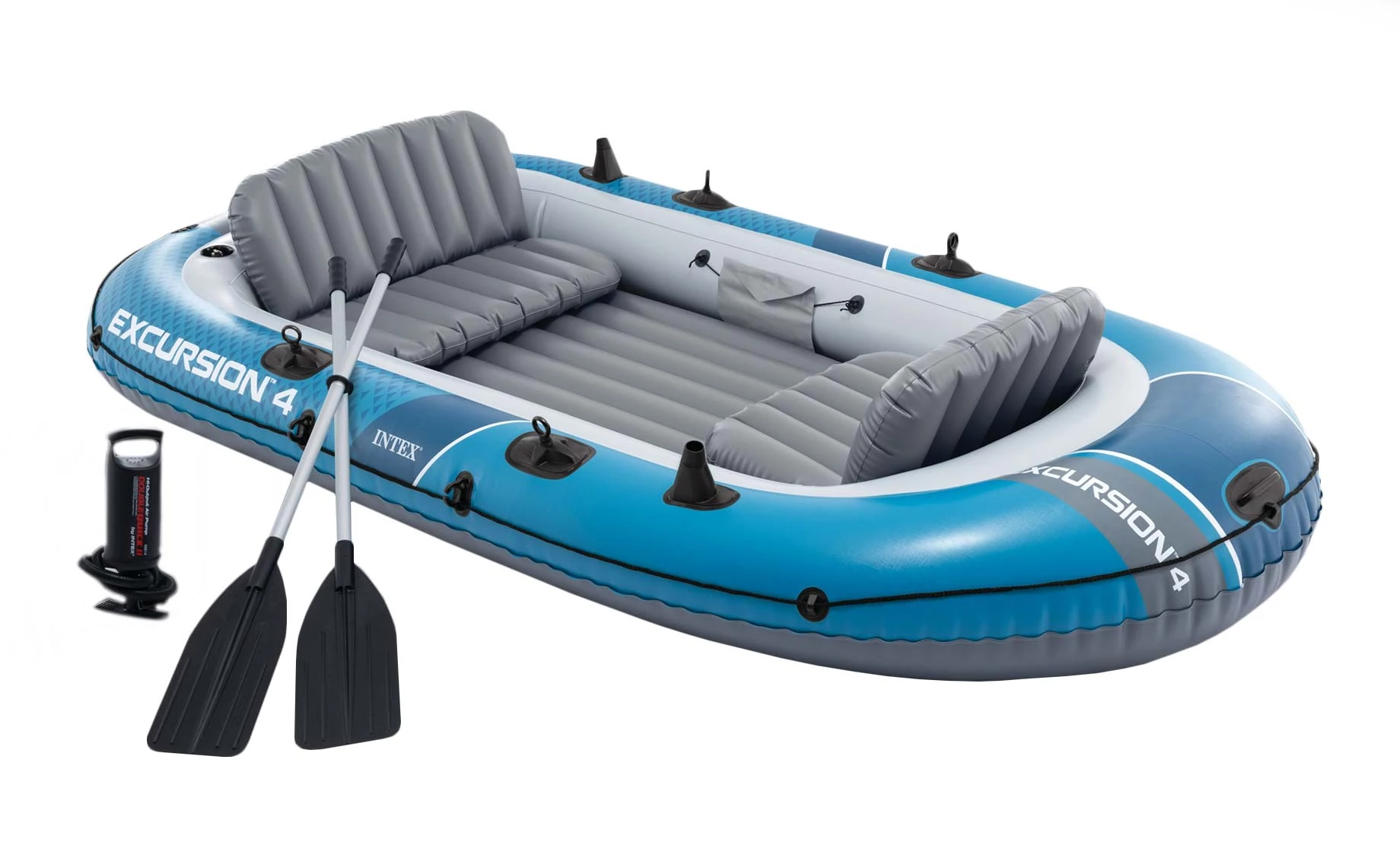 Čamac Excursion 4 set Intex 66324NP