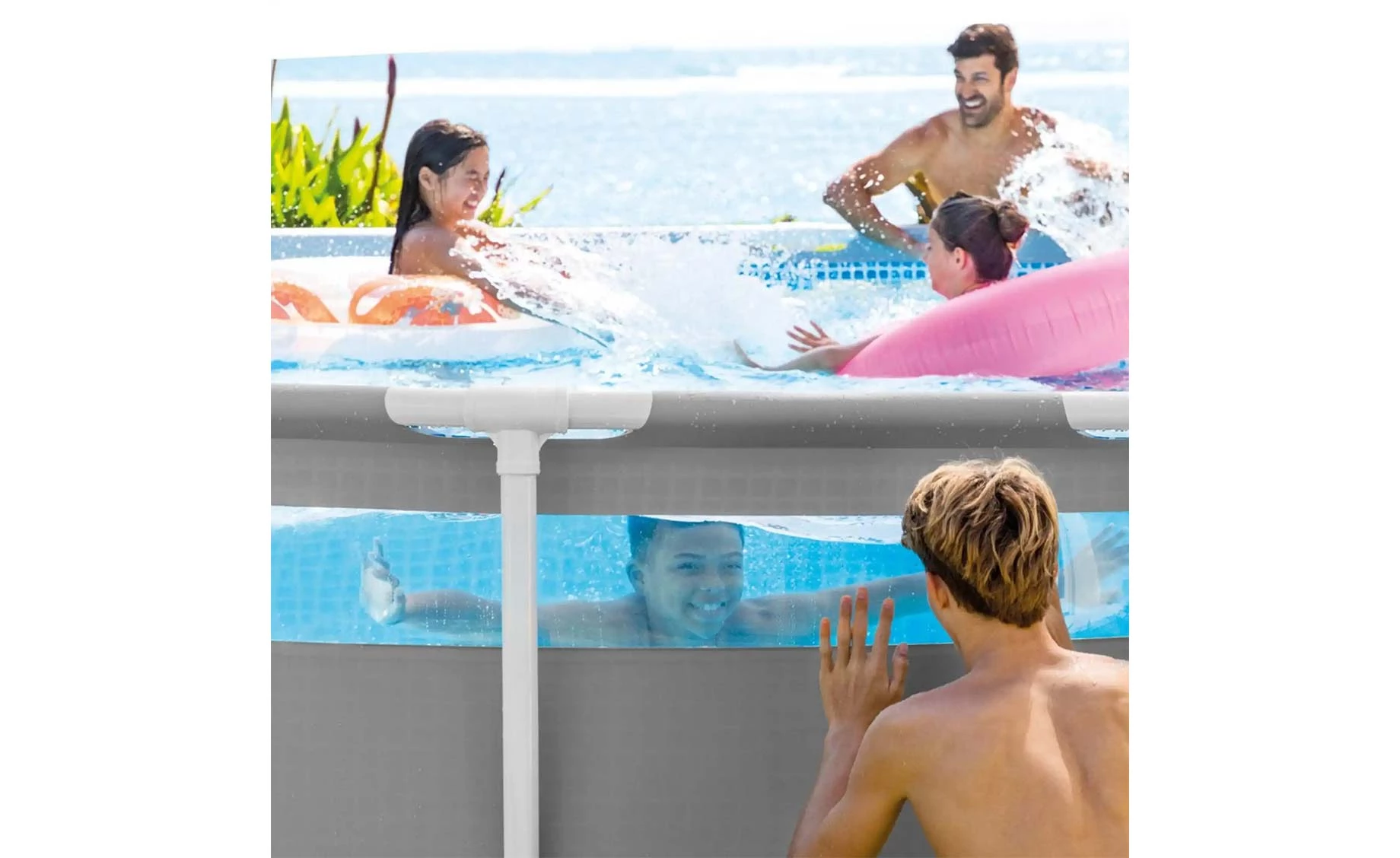 Bazen Intex Prism Frame Clearview Premium set 4.27 x 1.07 m 26722NP