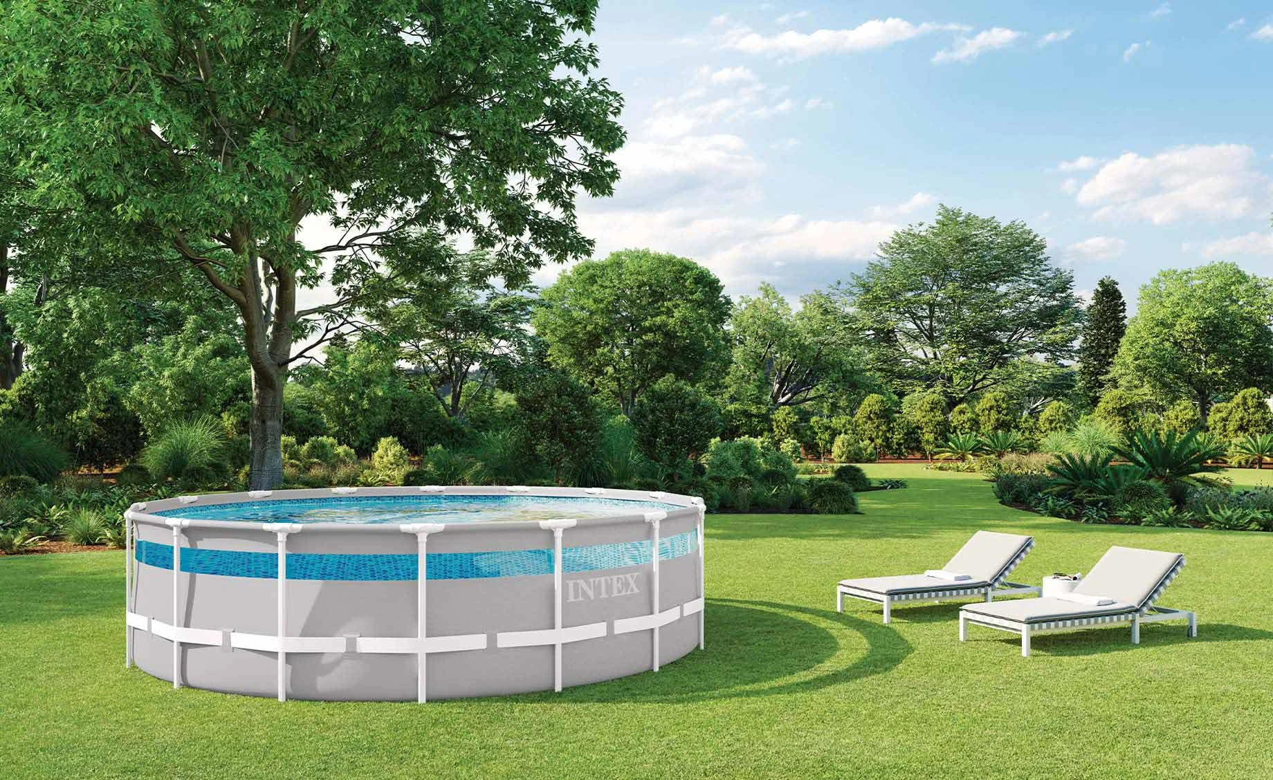 Bazen Intex Prism Frame Clearview Premium set 4.88 x 1.22 m 26730NP