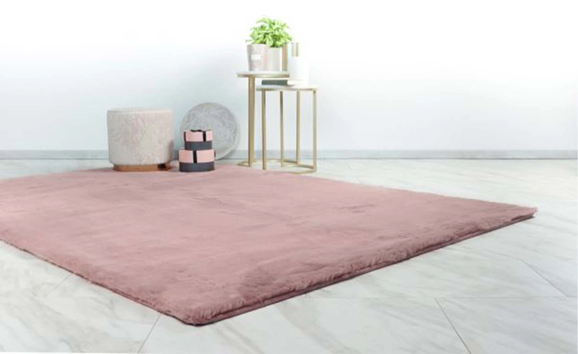 Tepih heaven 160x160cm roze