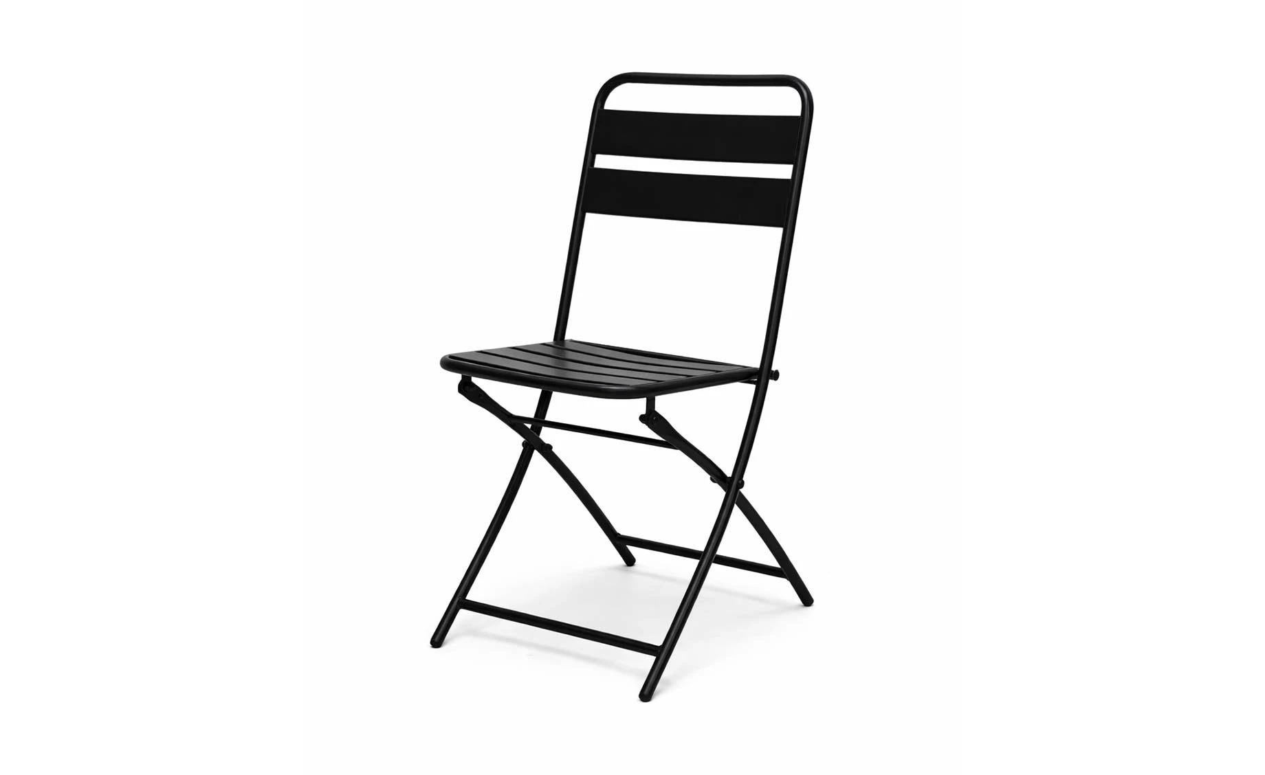 Asina preklopna stolica 44x54x85 cm, crna