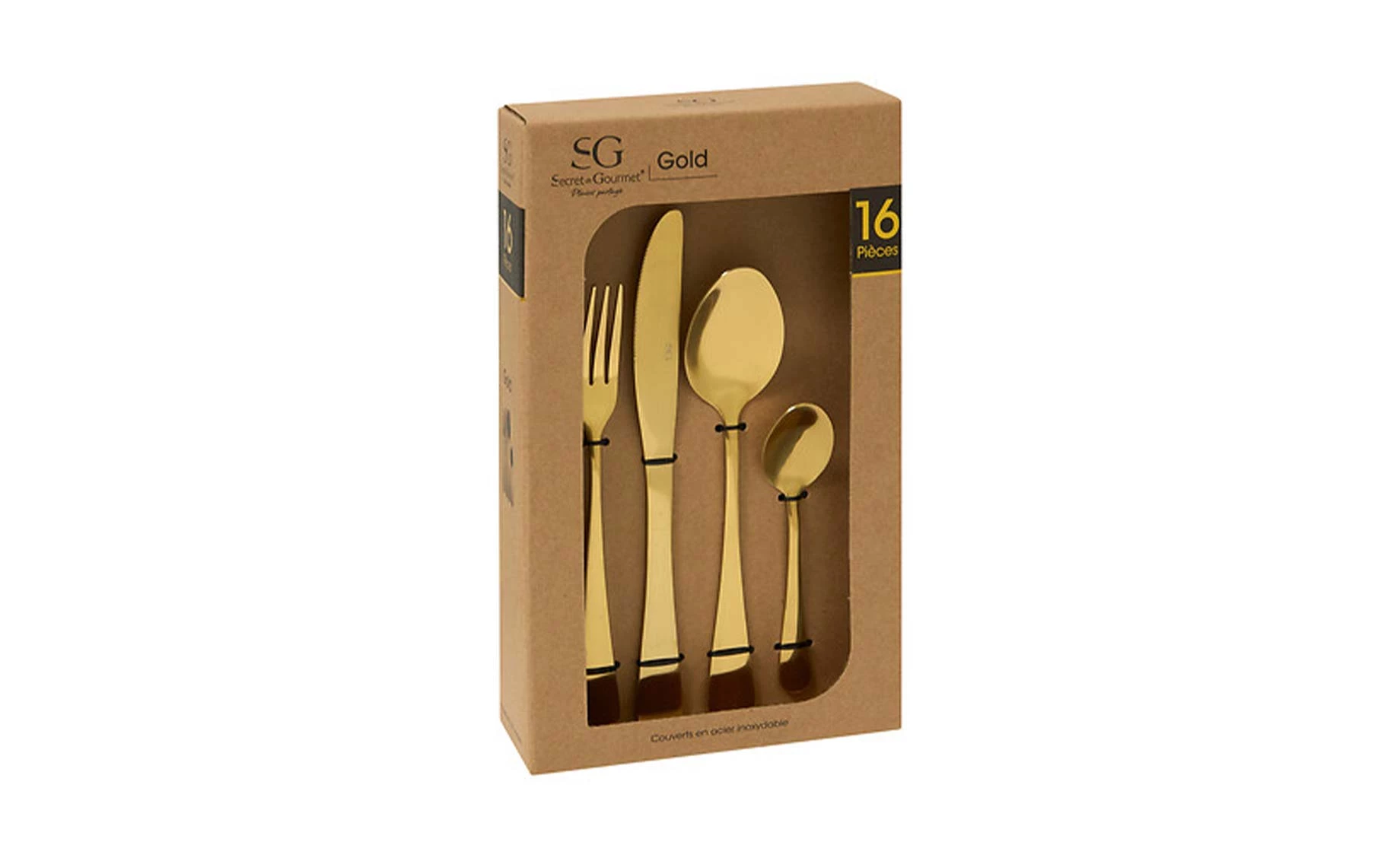Pribor za jelo Gold 16kom