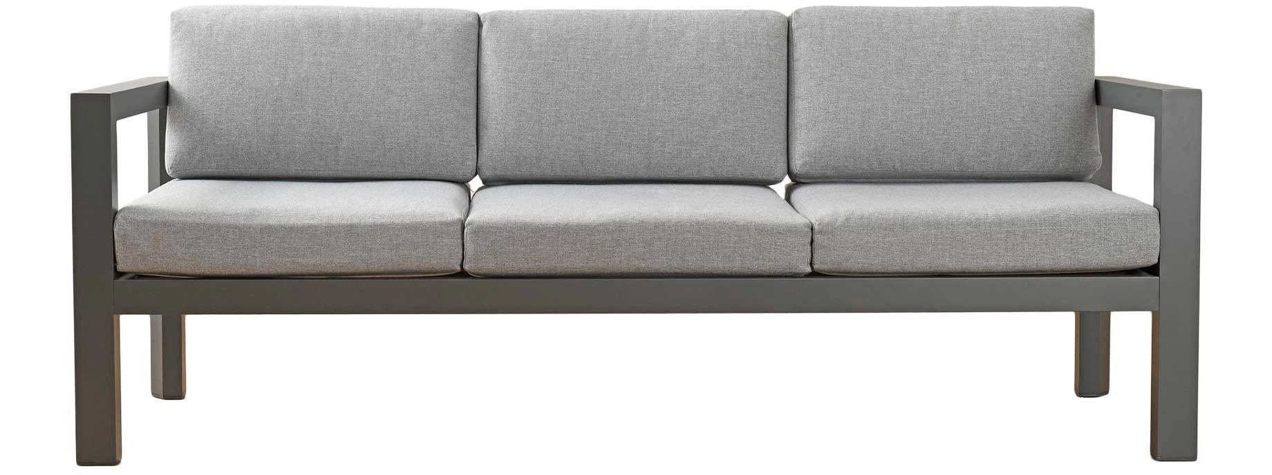 Fabia aluminijski vrtni set - siva