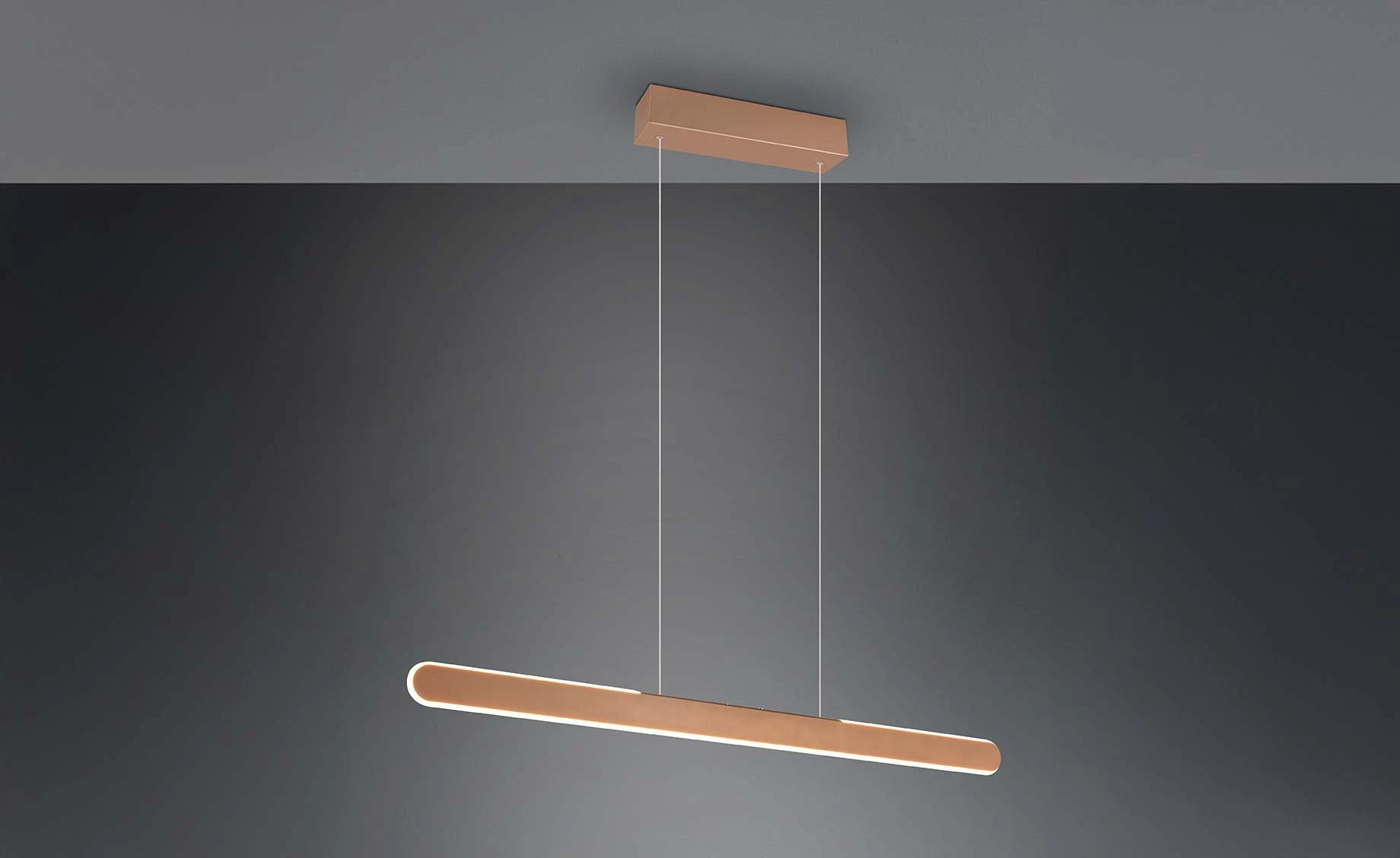 Viseća lampa Helios LED bež