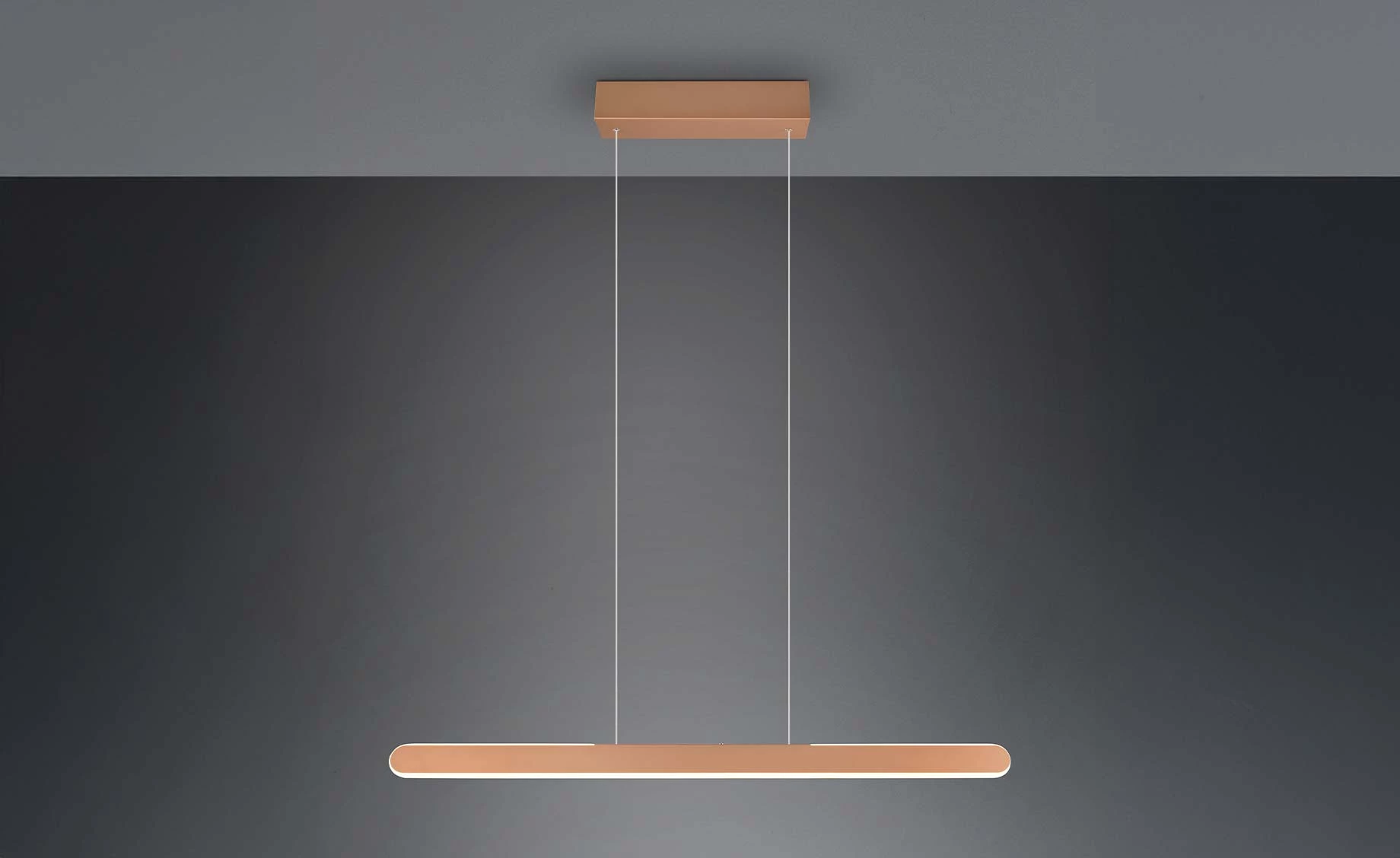 Viseća lampa Helios LED bež