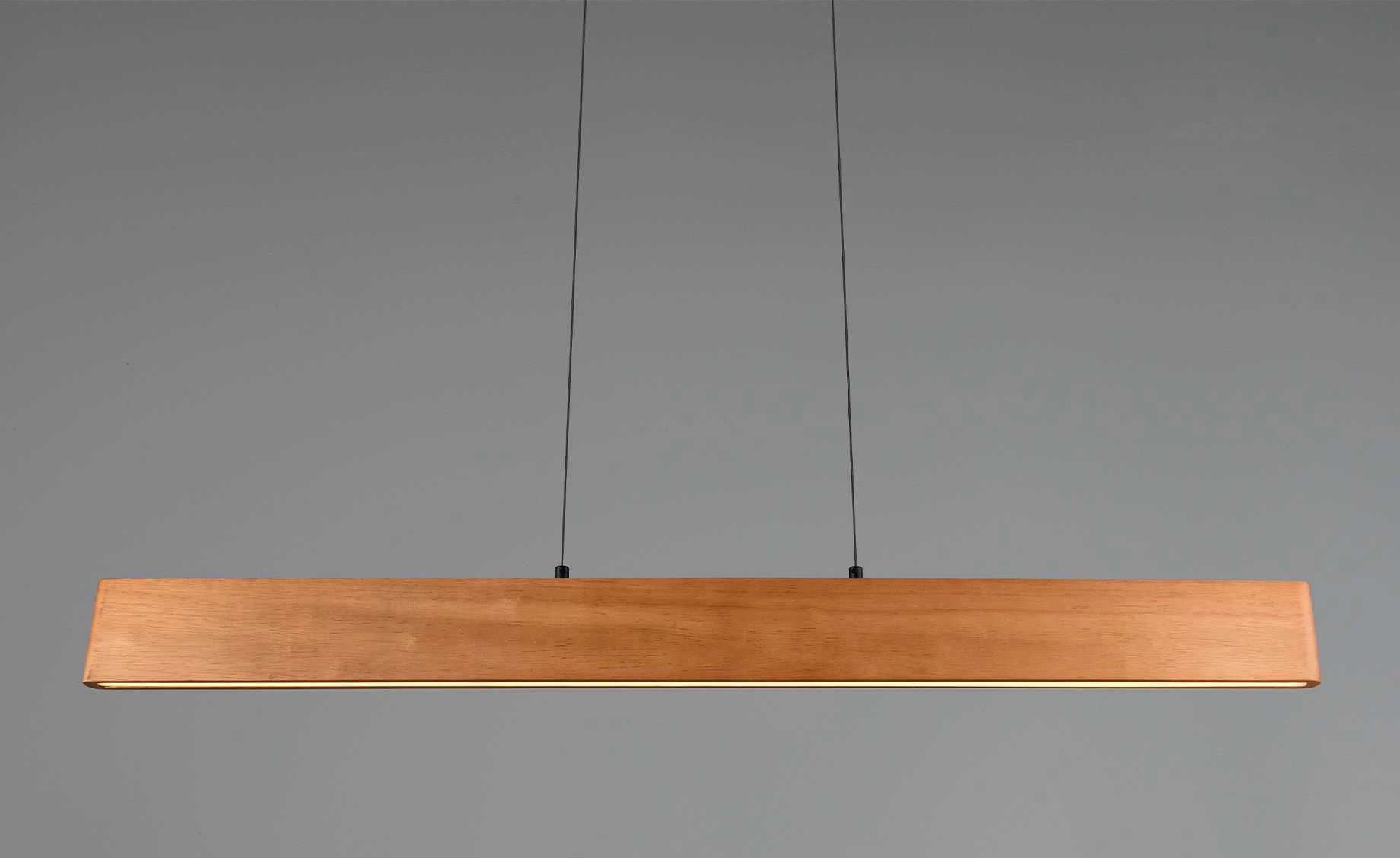 Viseća lampa Edgewood LED braon