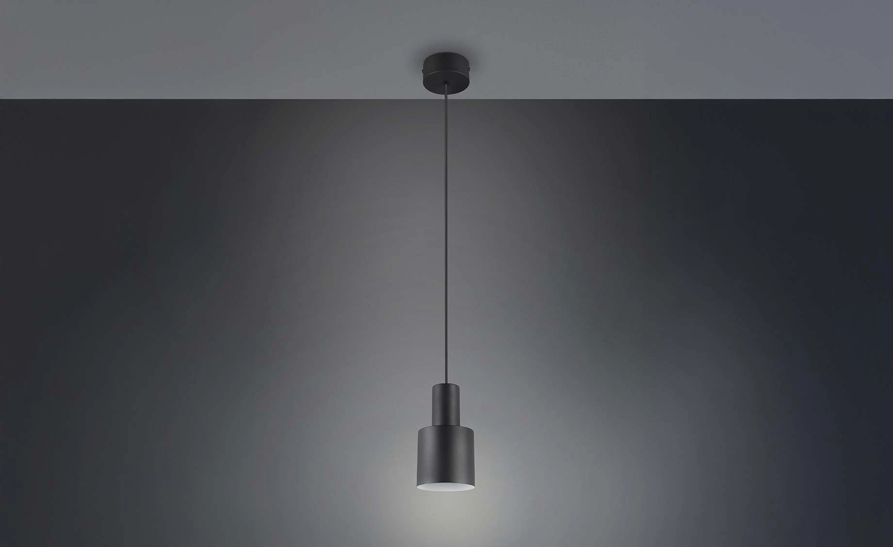 Viseća lampa Agudo 1 crna