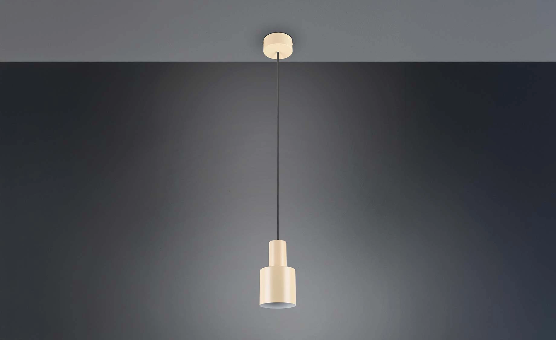 Viseća lampa Agudo 1 bež