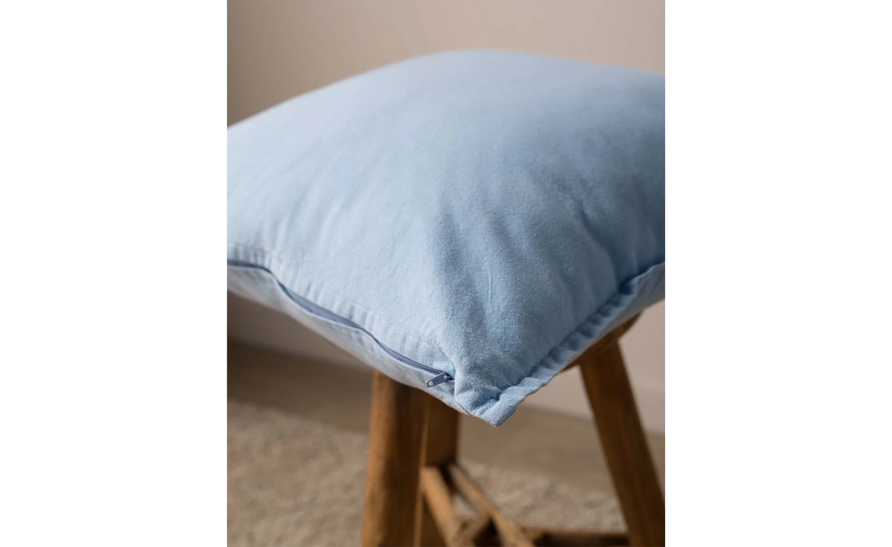 Jastuk Stonewash 45x45cm plavi