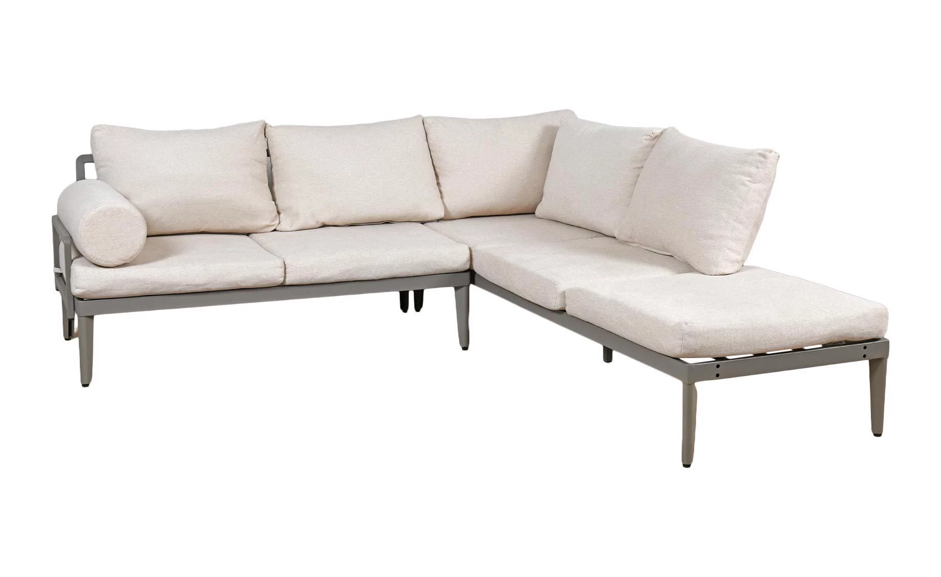 Lugo baštenski metalni set bež