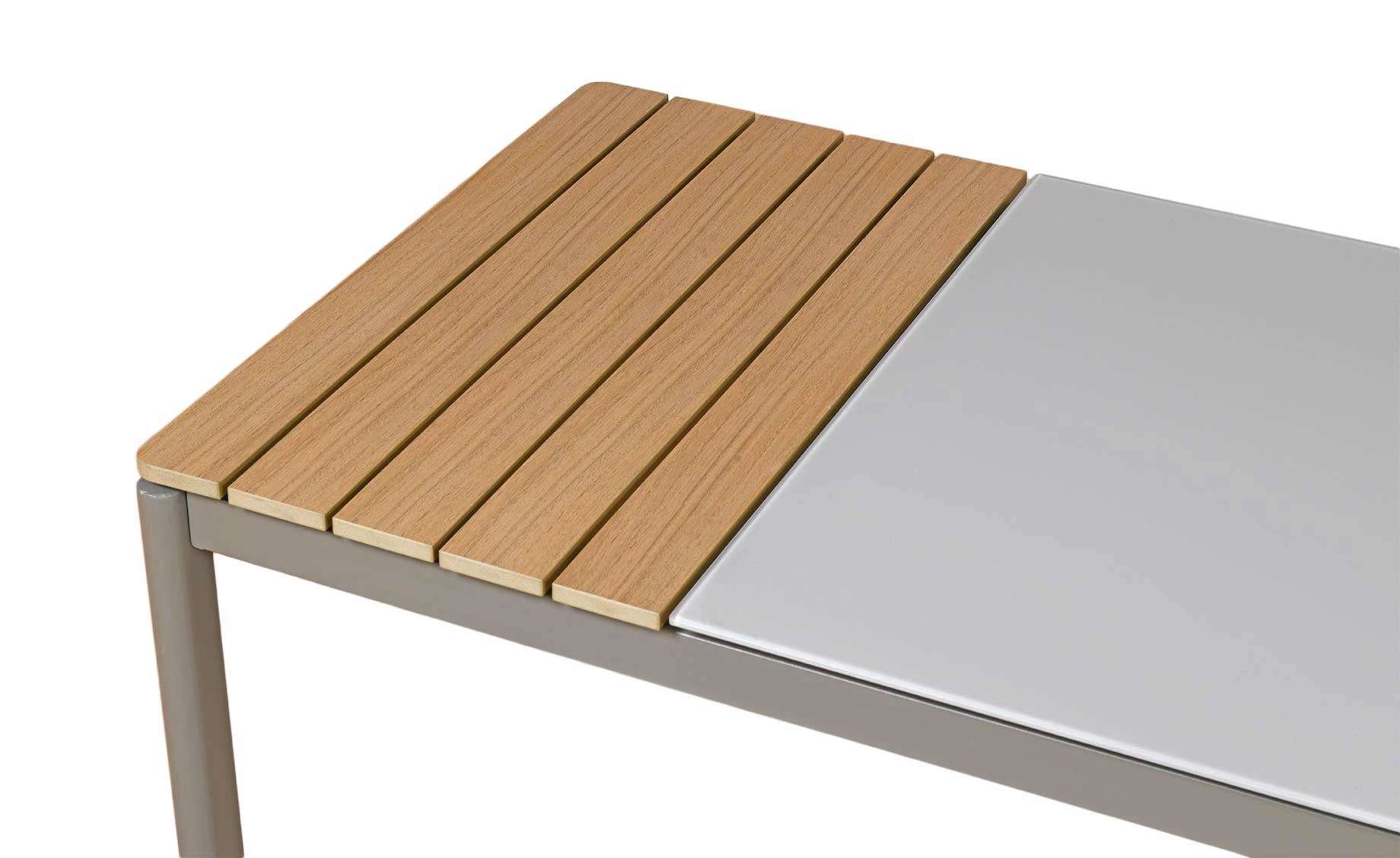 Lugo baštenski metalni set bež