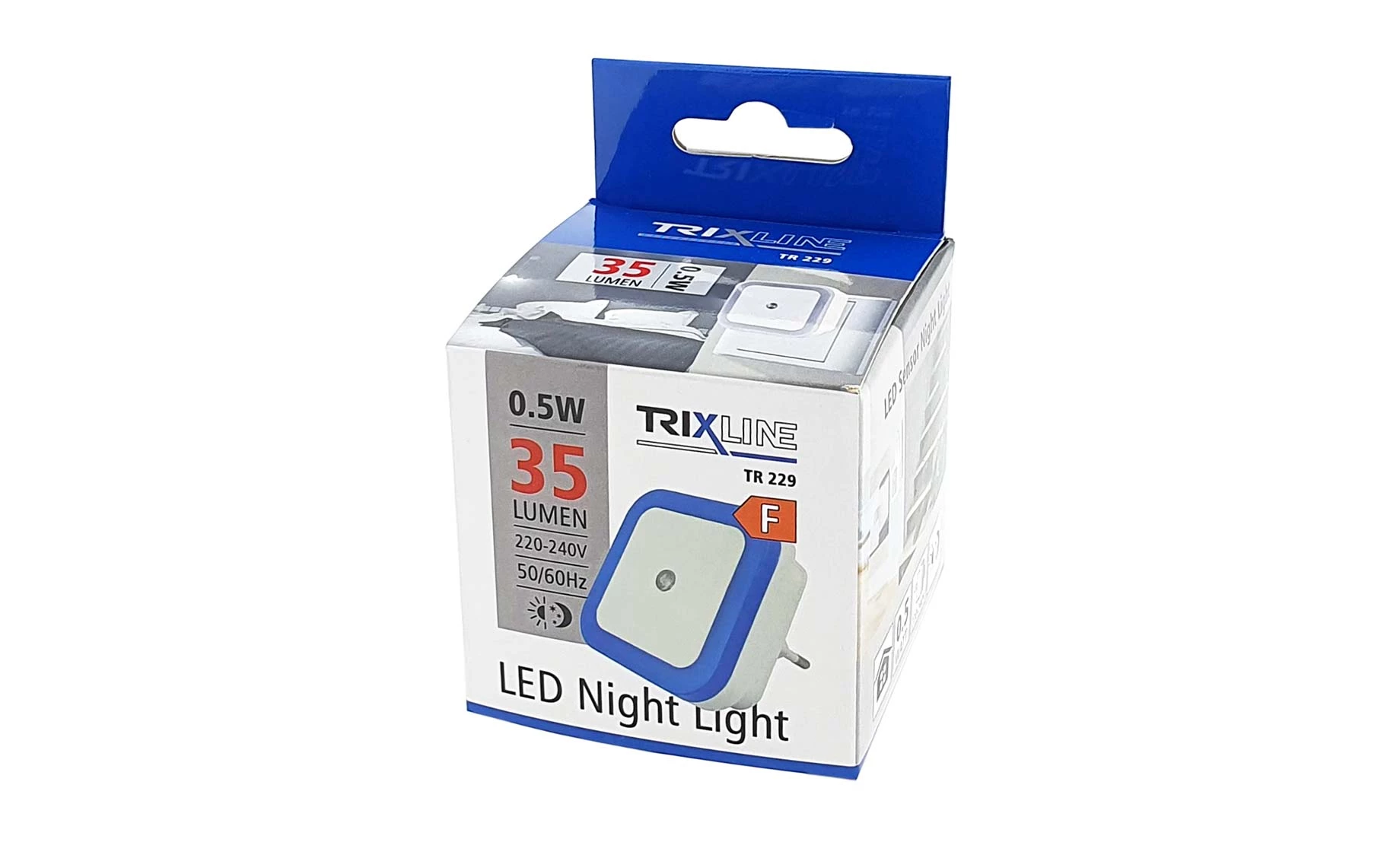 Noćna lampa Idonea LED plava