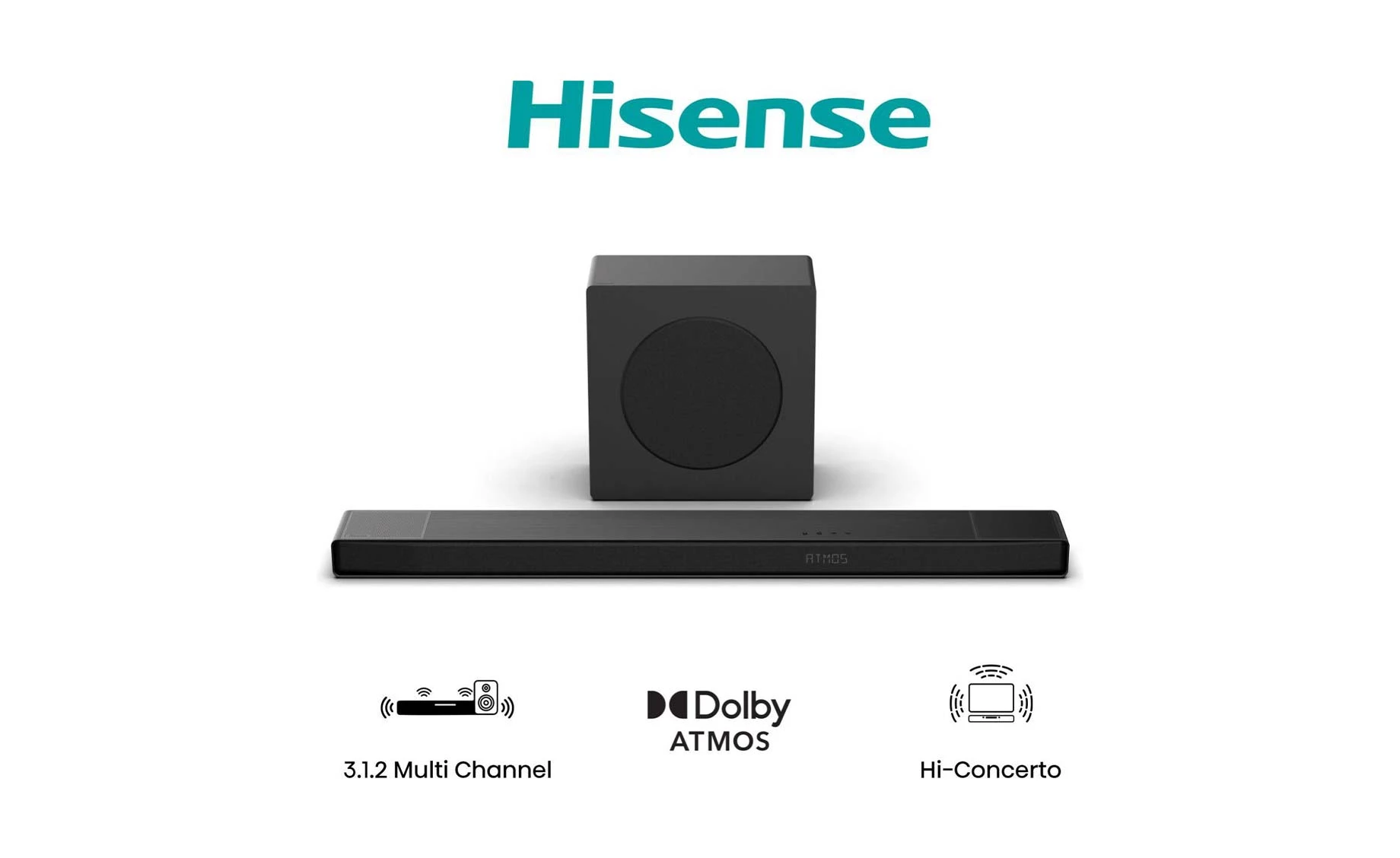 Hisense AX3120Q soundbar 3.1.2