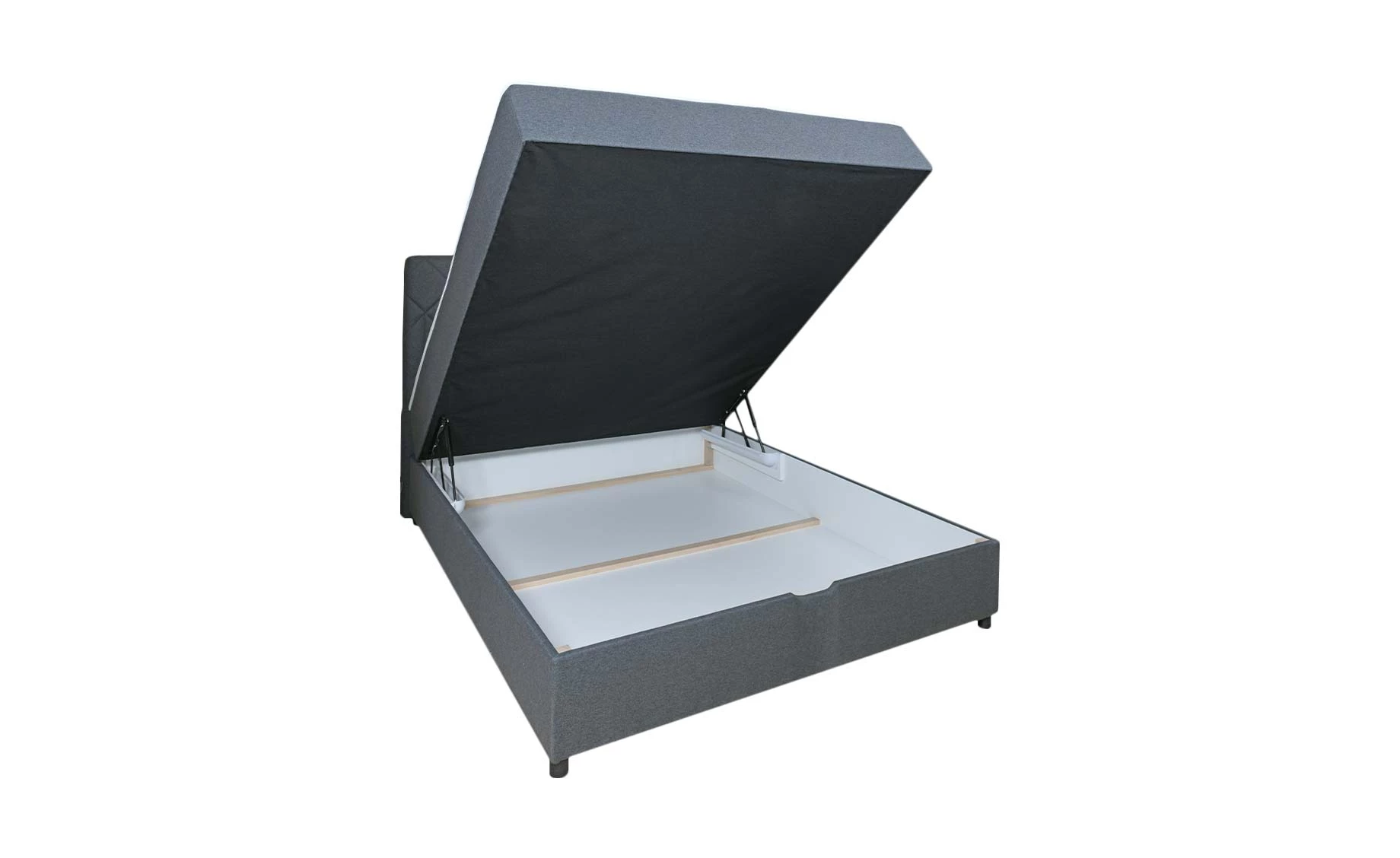 Lodi krevet sa prostorom za odlaganje 164,5x209x120 cm antracit