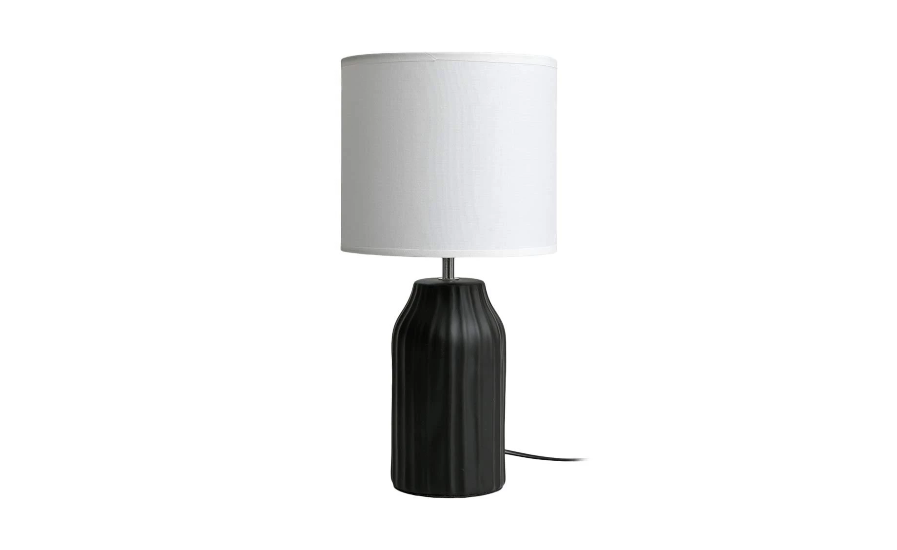 Stona lampa Plise crna