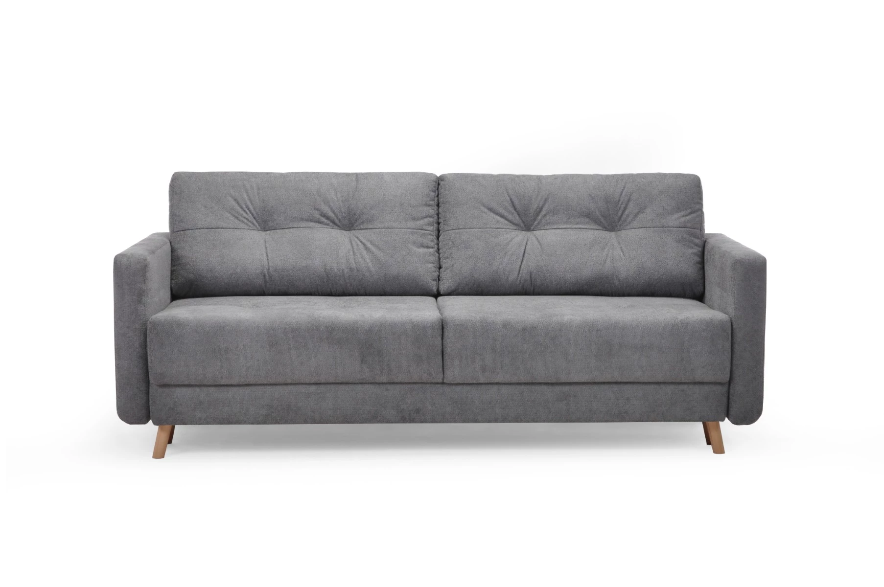 Scandi trosed sa ležajem i prostorom za odlaganje 218x92x91 cm siva