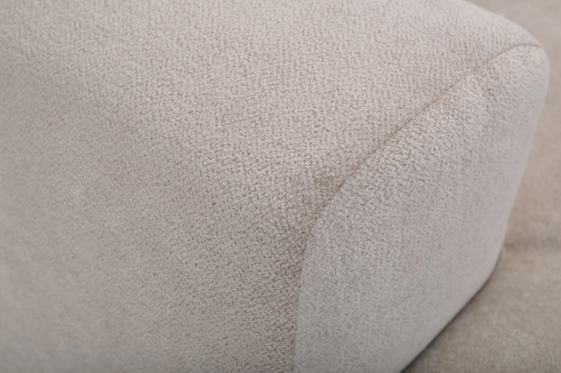 Syrenne kutna garnitura s ležajem i spremnikom 246x152x87 cm bež lijeva