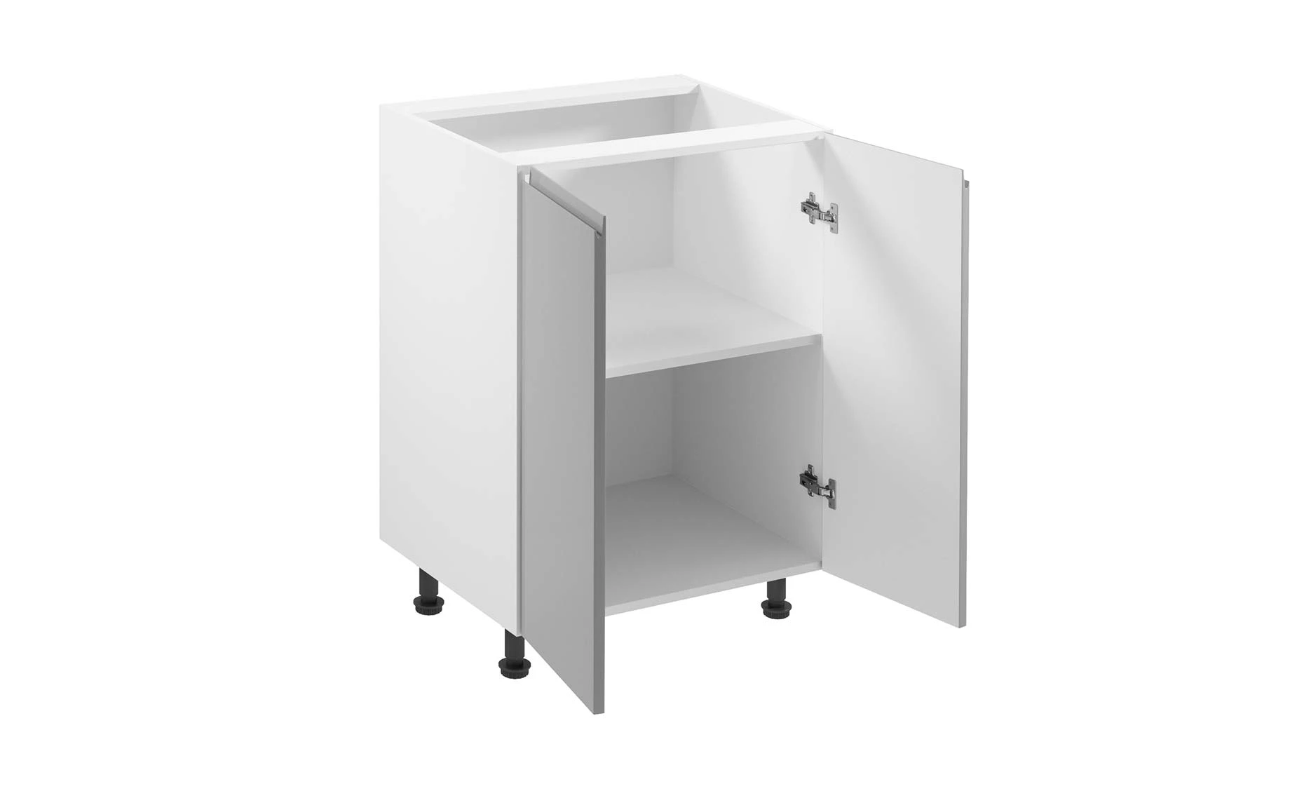 Gardena donji element D60 2V 60x47x82cm siva