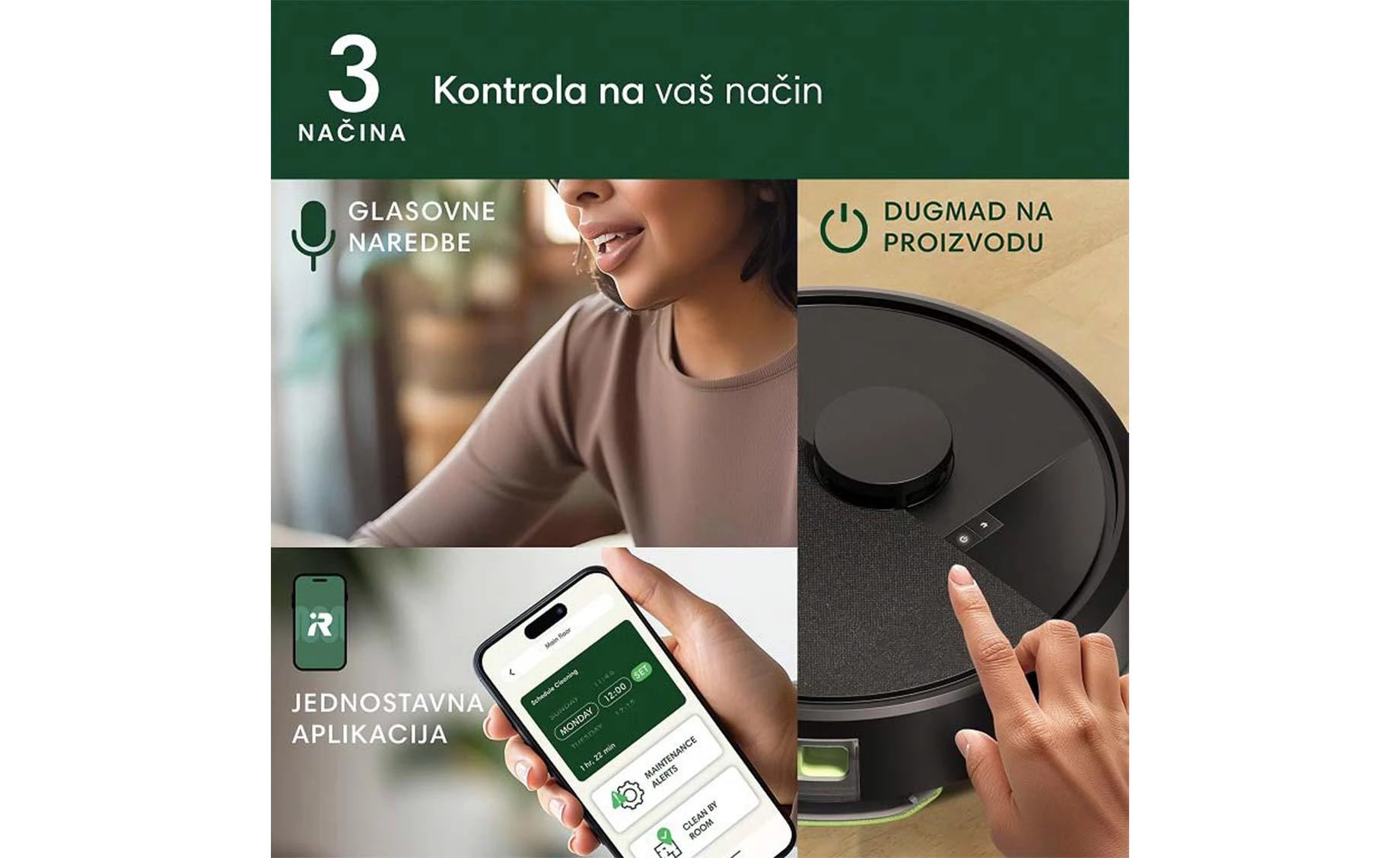 i Robot COMBO 105 (Y311040) ROOMBA robotski usisivač