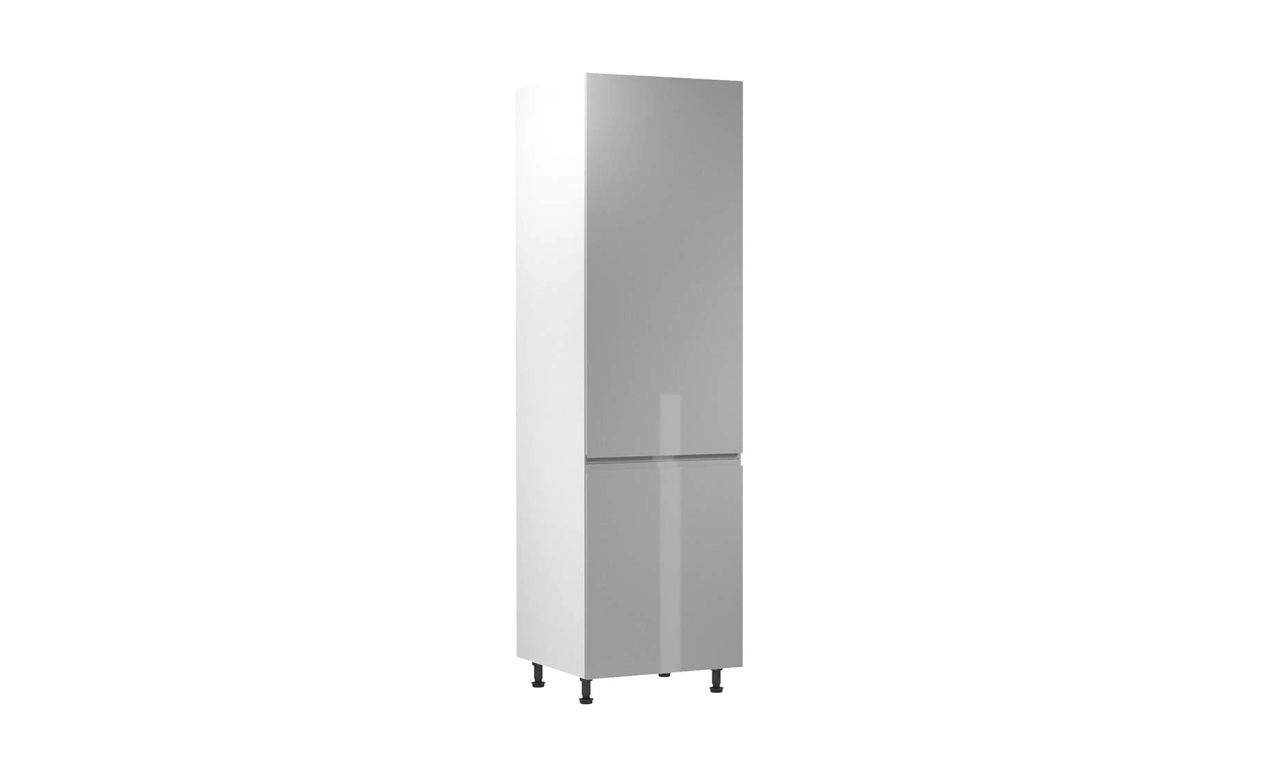 Gardena kolona za frižider D60ZL 2V desna 60x58x212cm siva