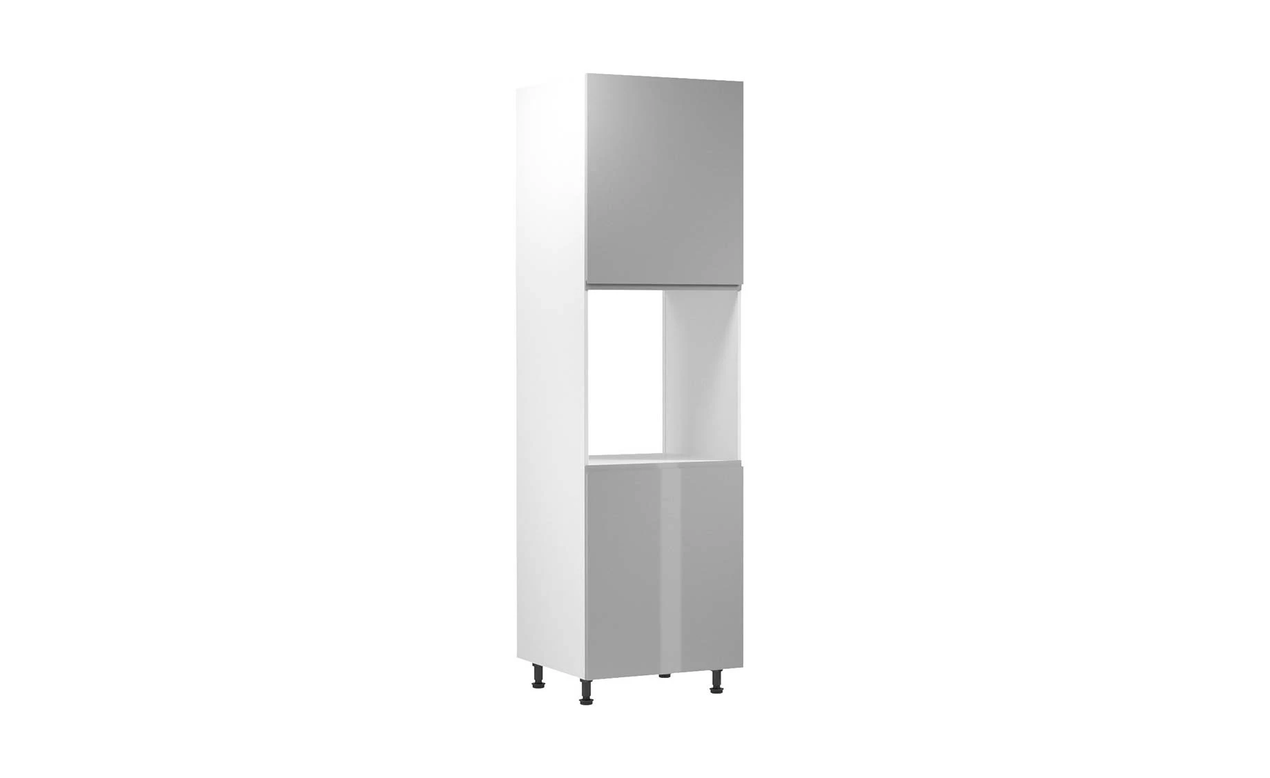Gardena kolona za rernu sa fiokom 1V D60P leva 60x58x212cm siva