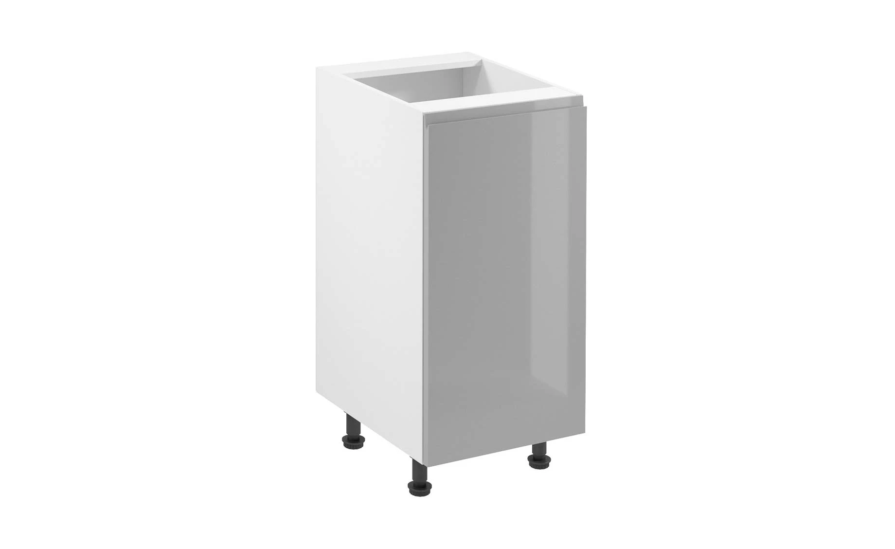 Gardena donji element D40 1V desna 40x47x82cm siva