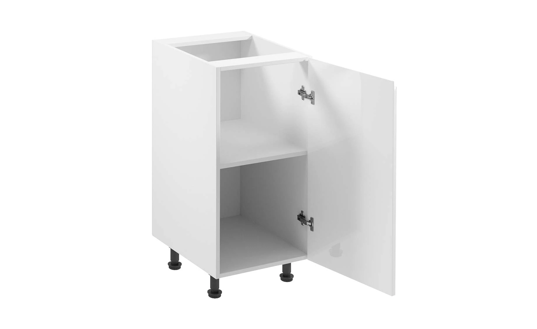 Gardena donji element D40 1V desna 40x47x82cm siva