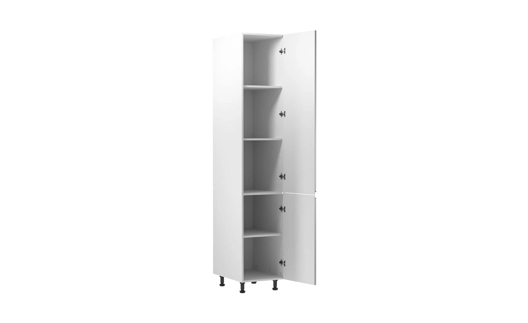 Gardena kolona s policama D40SP 2V desna 40x58x212cm siva