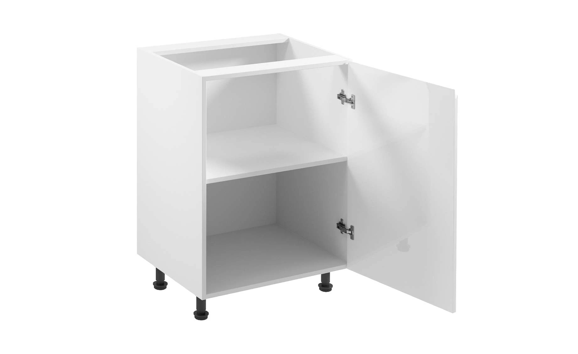 Gardena donji element D60 1V desna 60x47x82cm siva