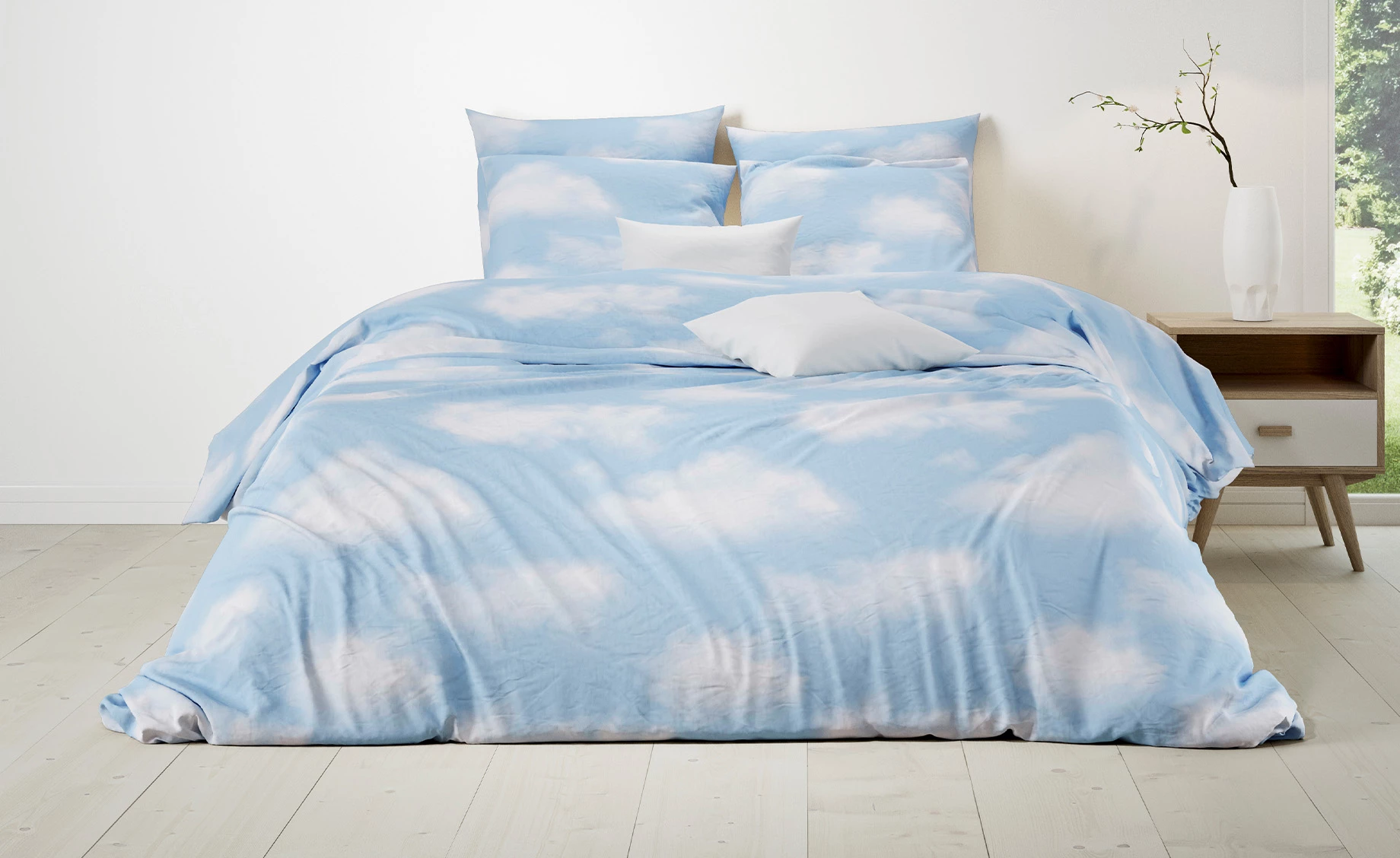Posteljina Clouds 240x220cm