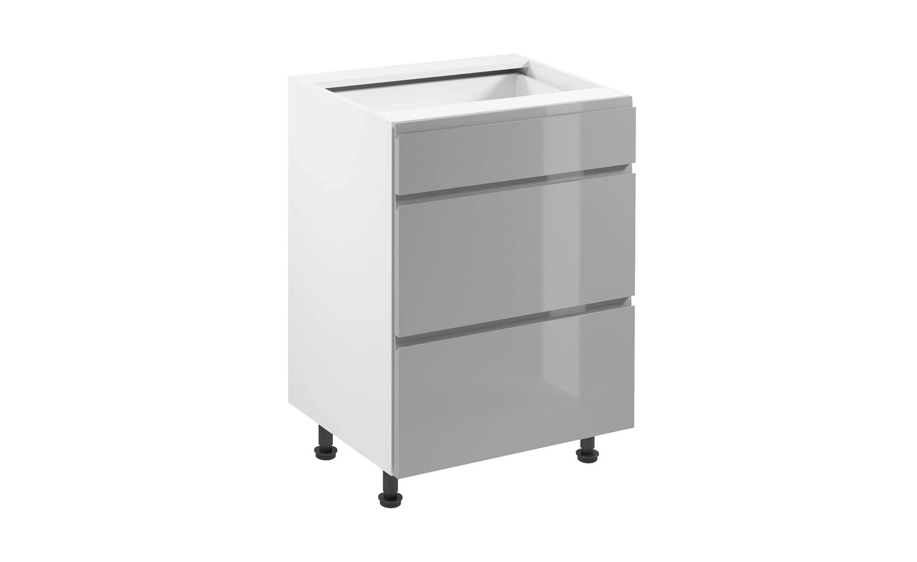 Gardena fiokar D60S3 3F metabox 60x47x82cm siva