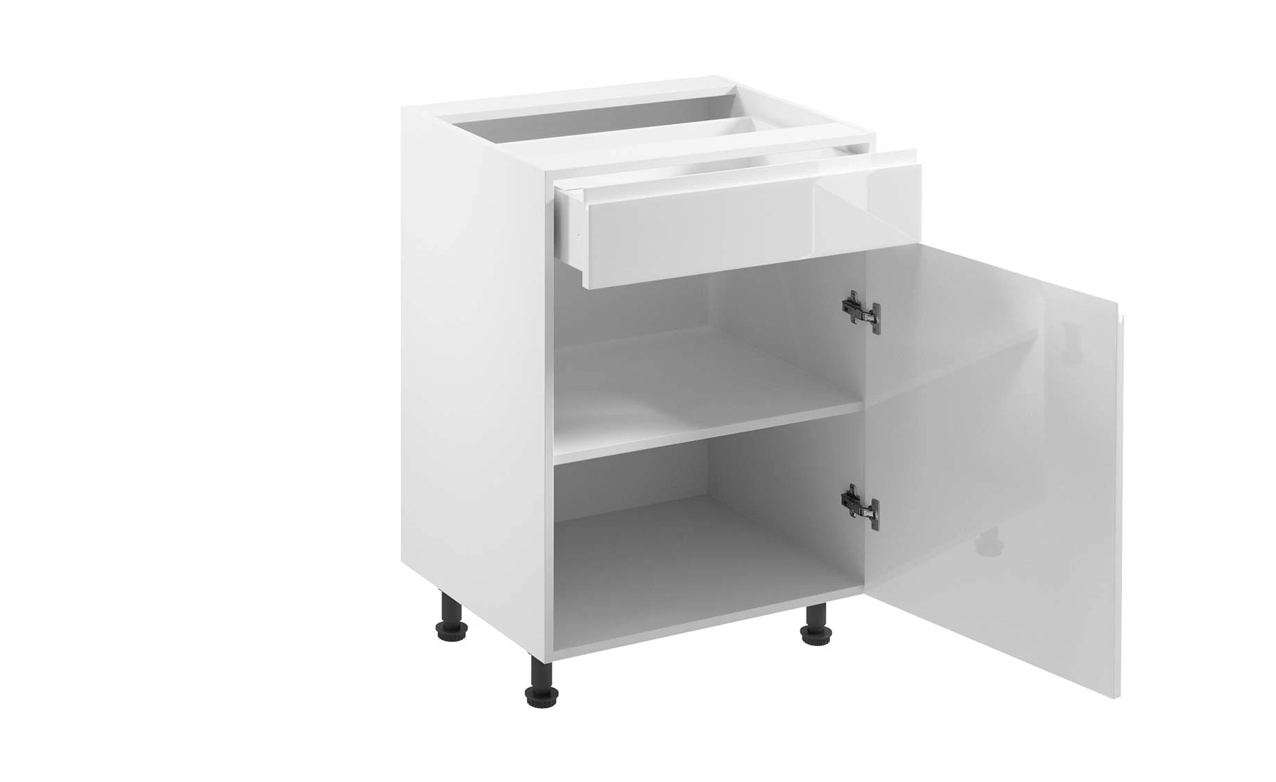 Gardena fiokar D60S1 1F metabox 60x47x82cm bela