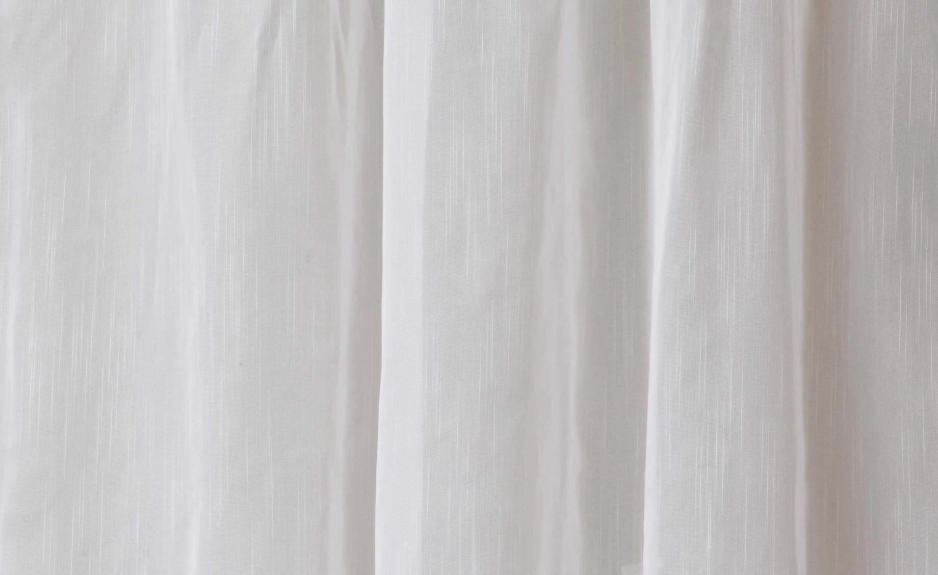 Zavesa Sadie 140x240cm bela sa trakom