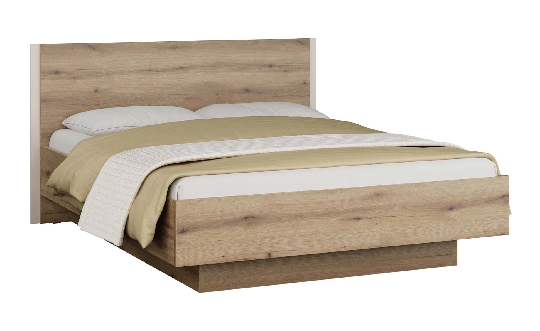 Collet krevet podnica/spremnik 160x200 cm oak/sand