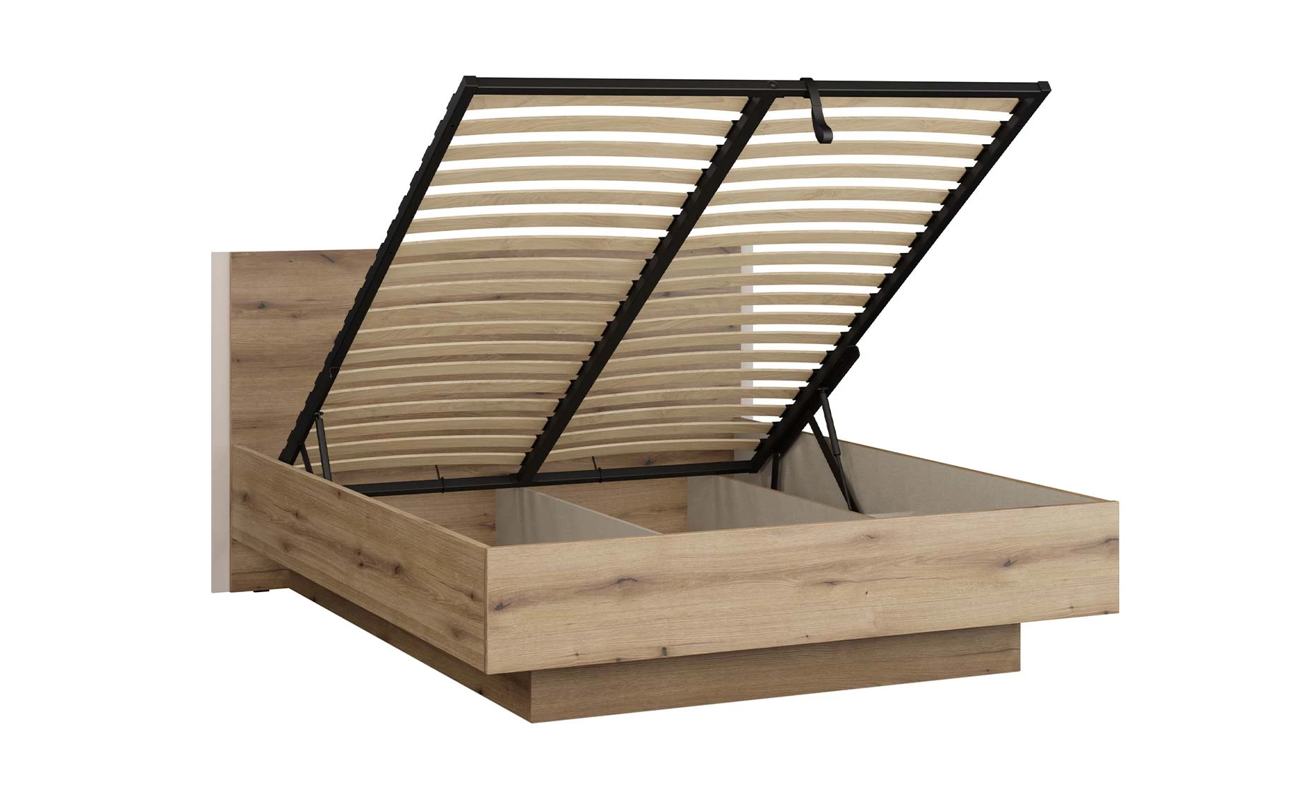 Collet krevet podnica/spremnik 160x200 cm oak/sand