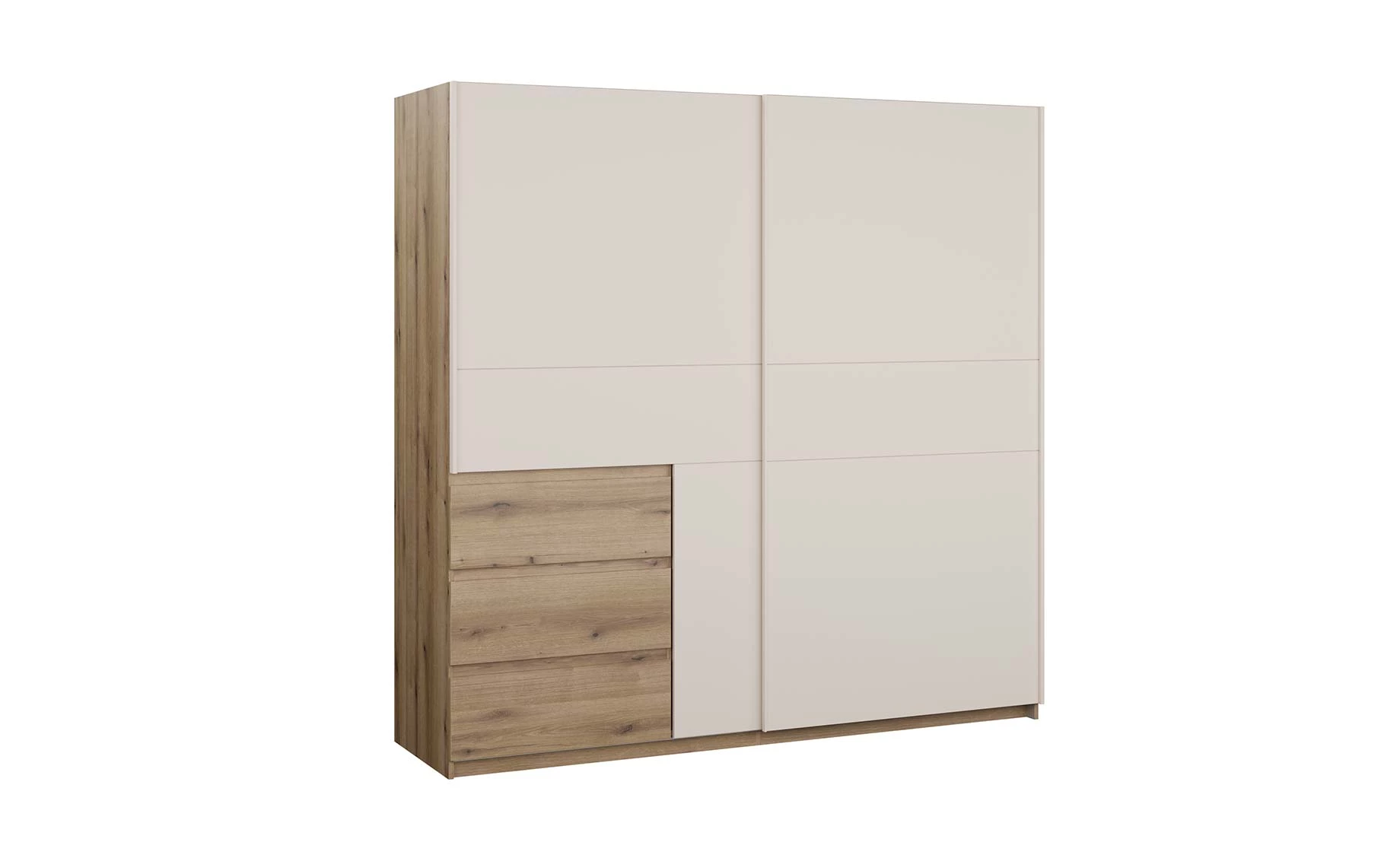 Collet klizni ormar 200x61x200 cm oak/sand