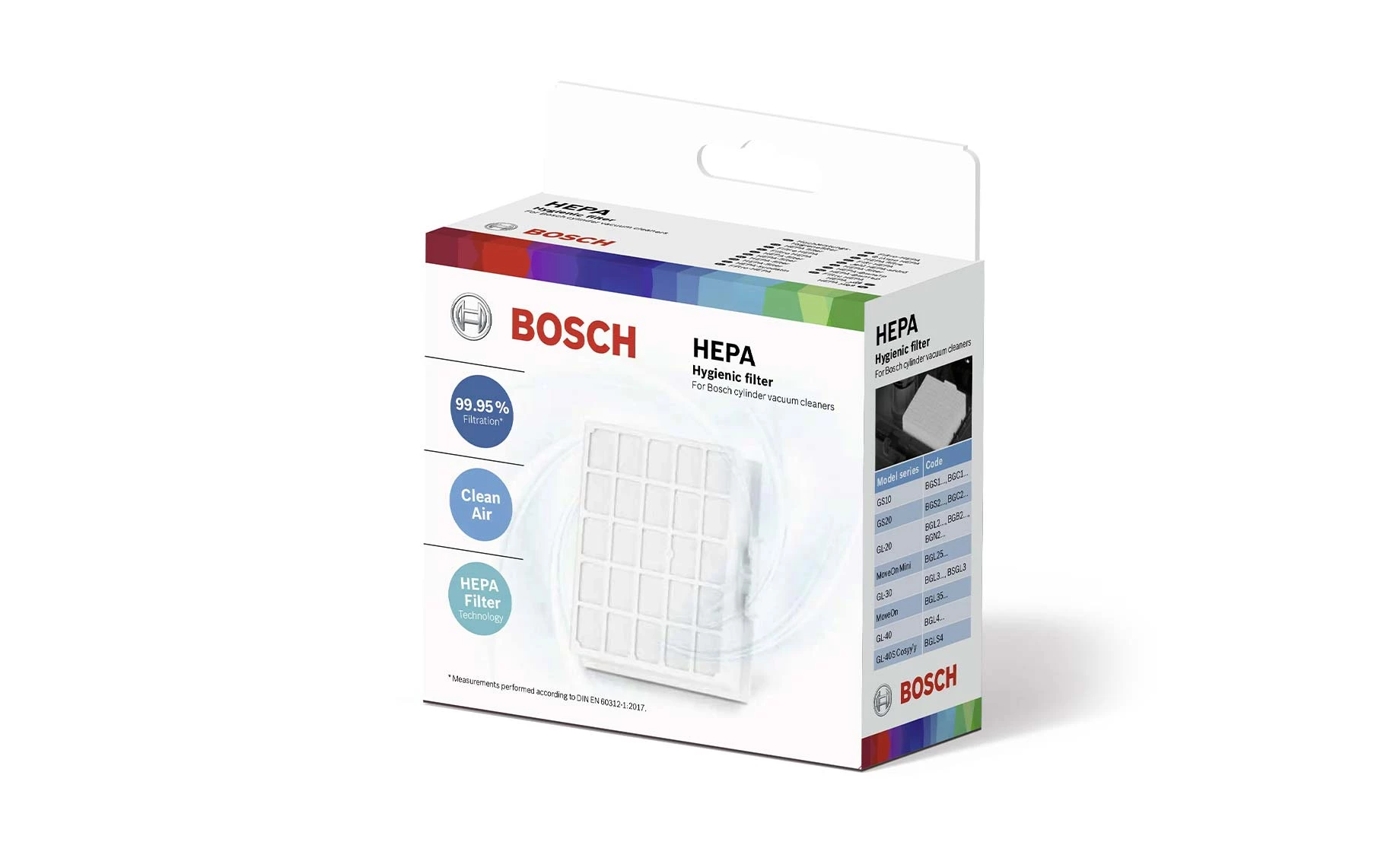 Bosch BBZ156HF hepa filter