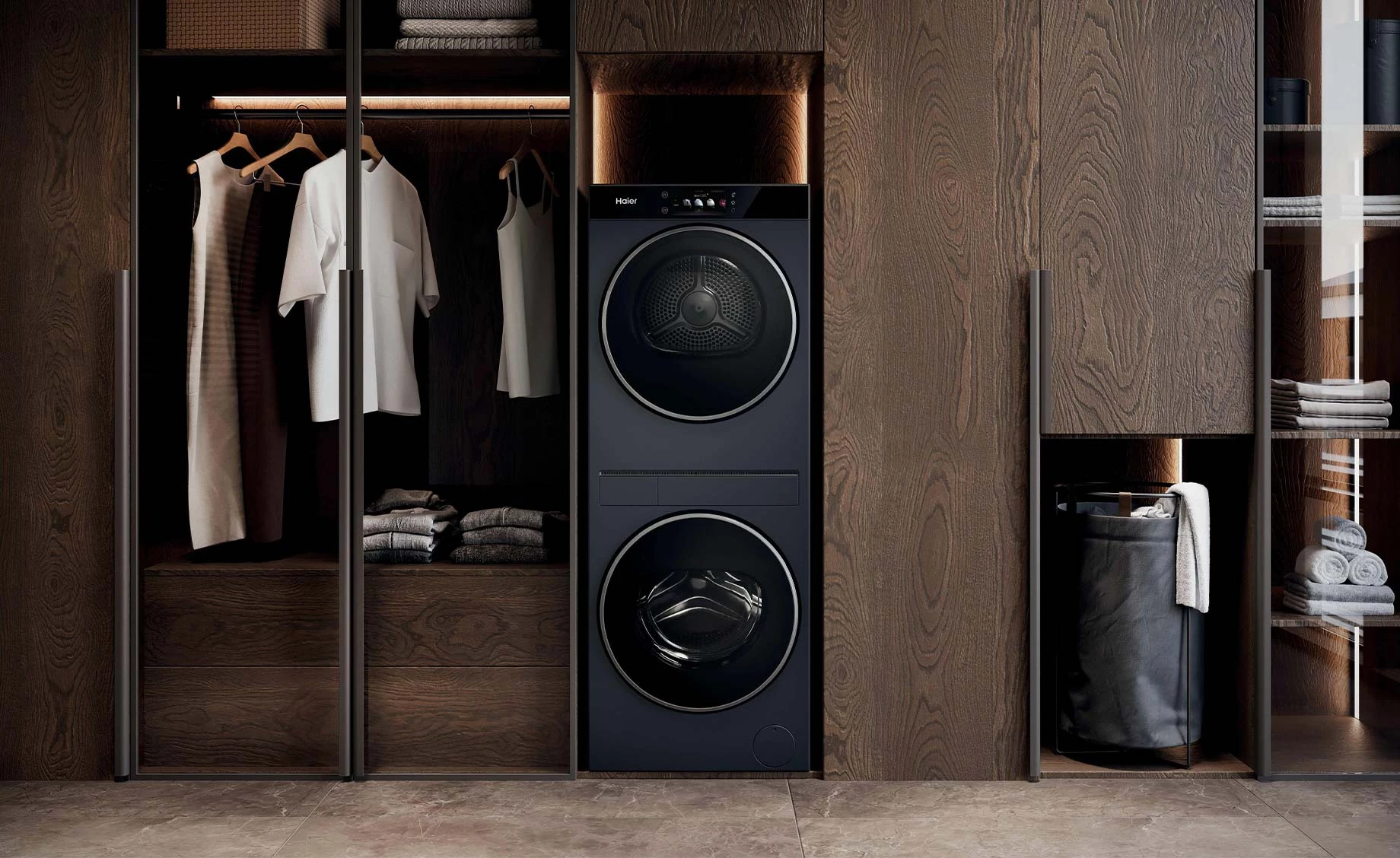 Haier CLC108-GNU1-S mašina za pranje i sušenje veša Laundry Wash Centar