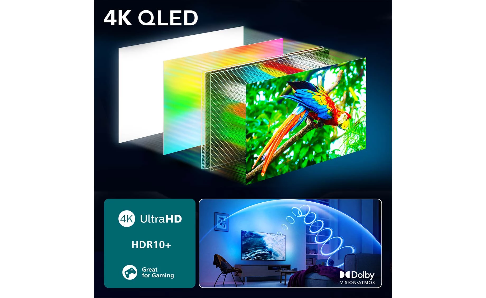 Philips 43PUS9010 Ultra HD QLED TV