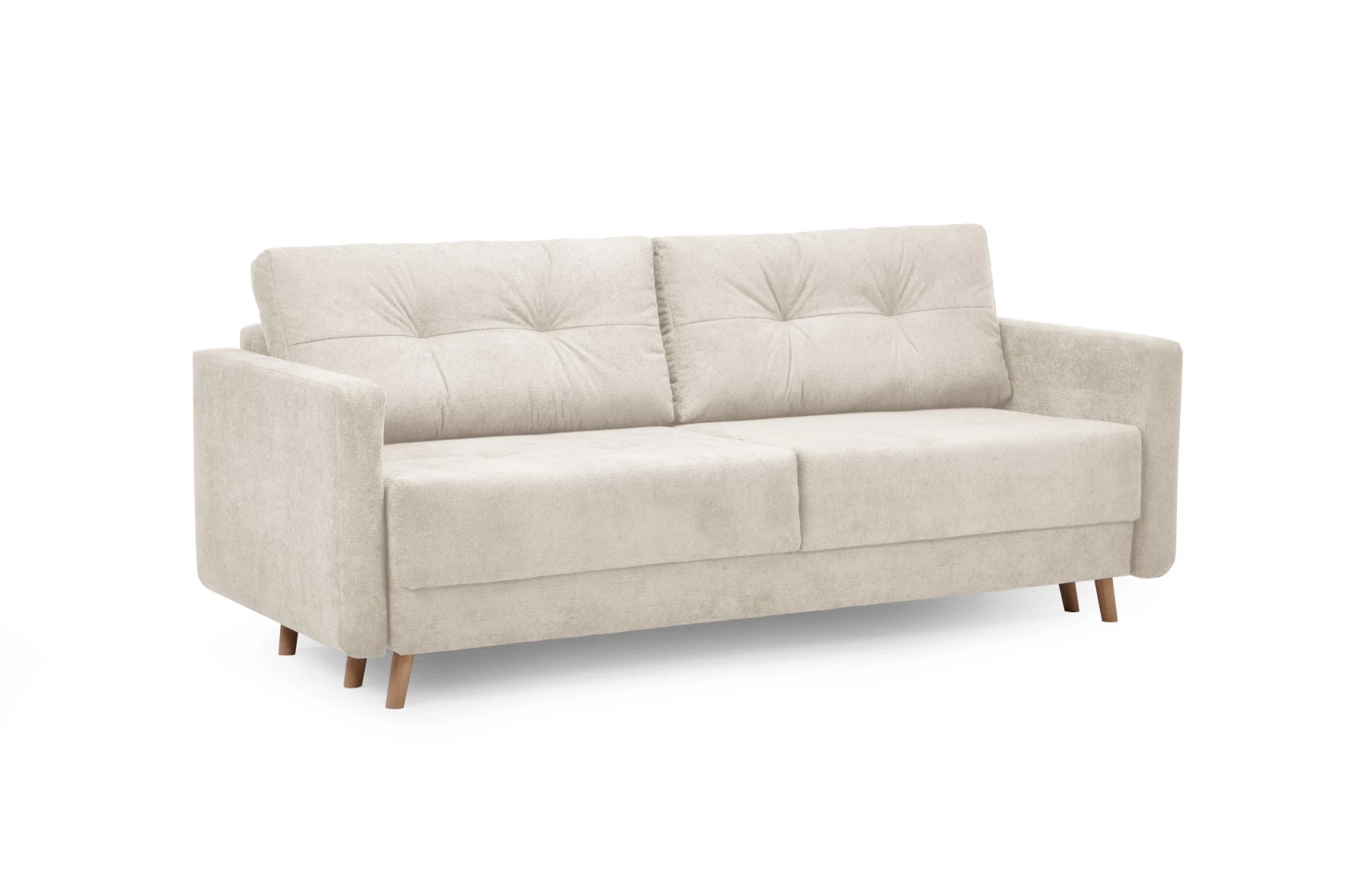 Scandi trosed sa ležajem i prostorom za odlaganje 218x92x91 cm bež