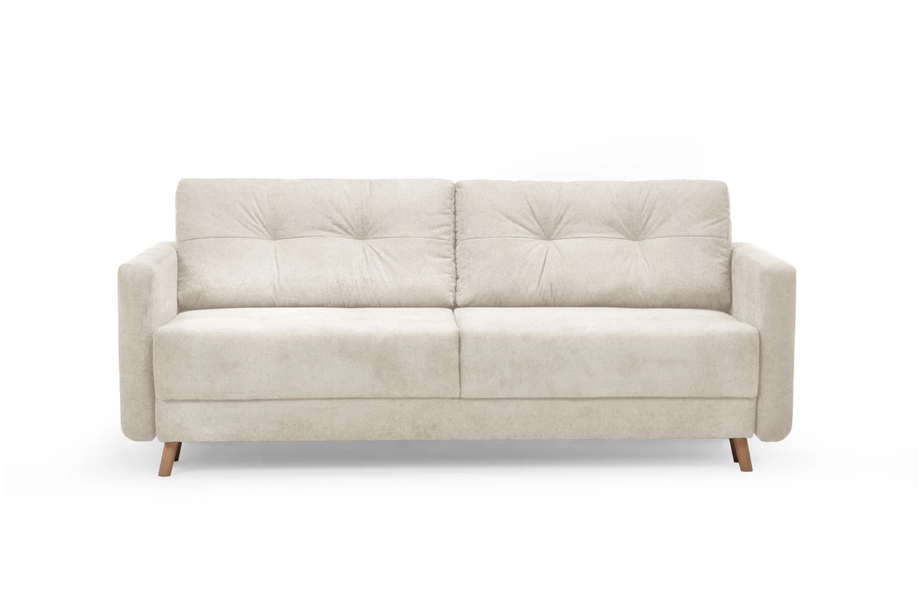 Scandi trosed sa ležajem i prostorom za odlaganje 218x92x91 cm bež