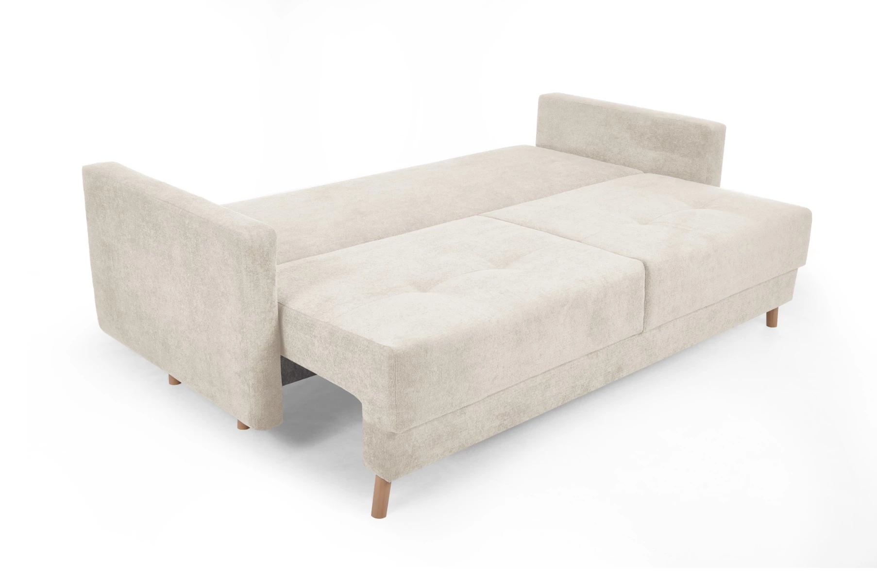 Scandi trosed sa ležajem i prostorom za odlaganje 218x92x91 cm bež