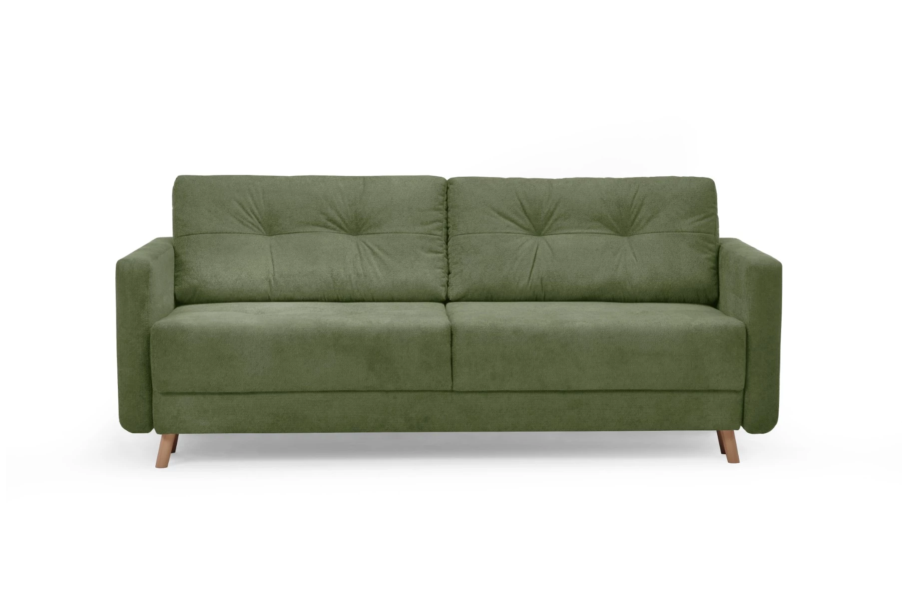 Scandi trosed sa ležajem i prostorom za odlaganje 218x92x91 cm zelena