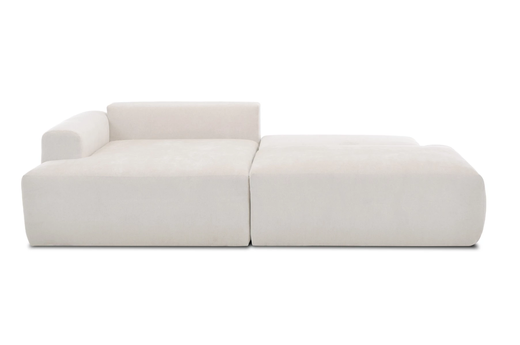 Syrenne ugaona garnitura sa ležajem 246x152x87 cm svetlo bež leva